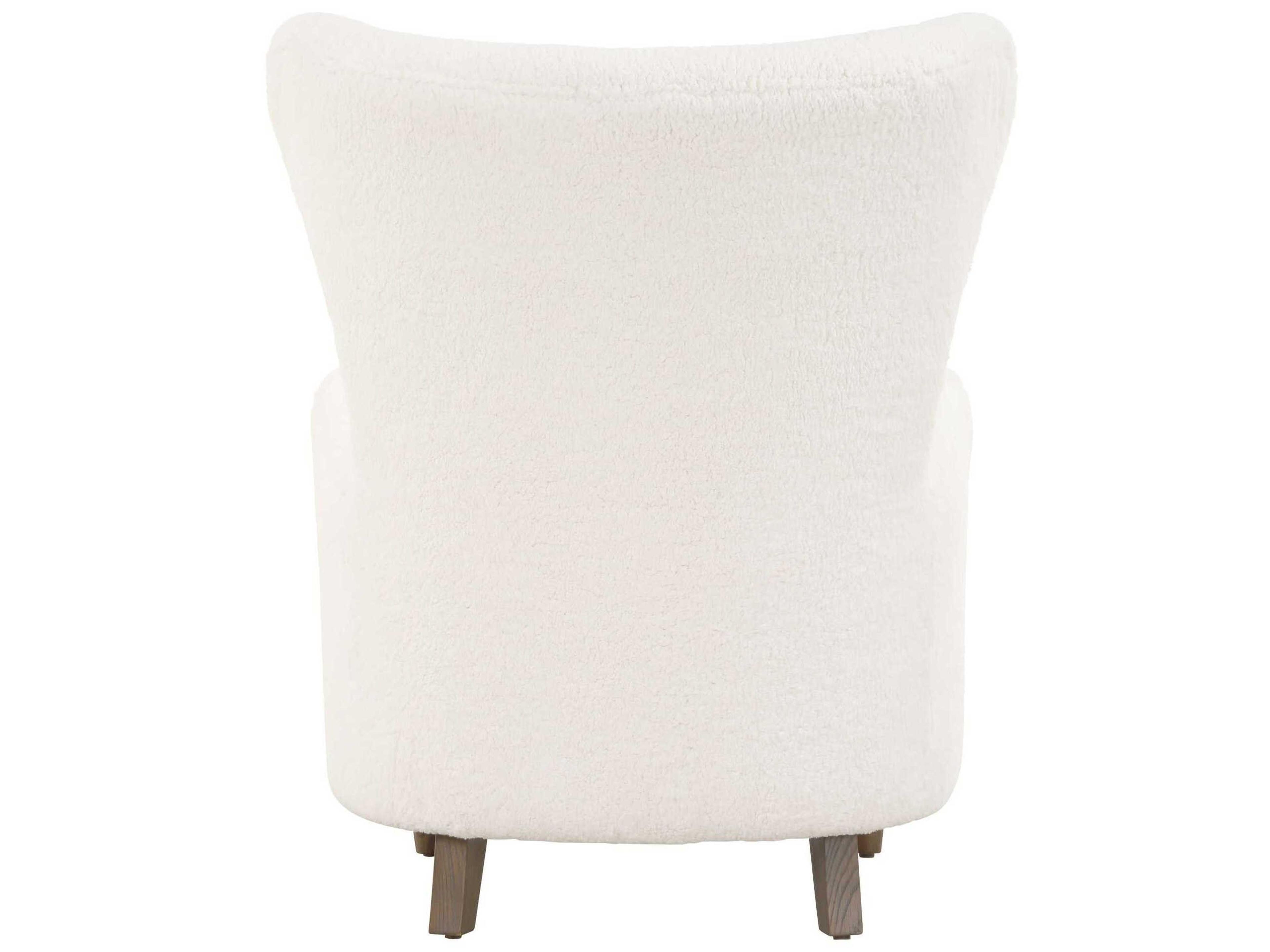 Uttermost Ingel White Accent Chair