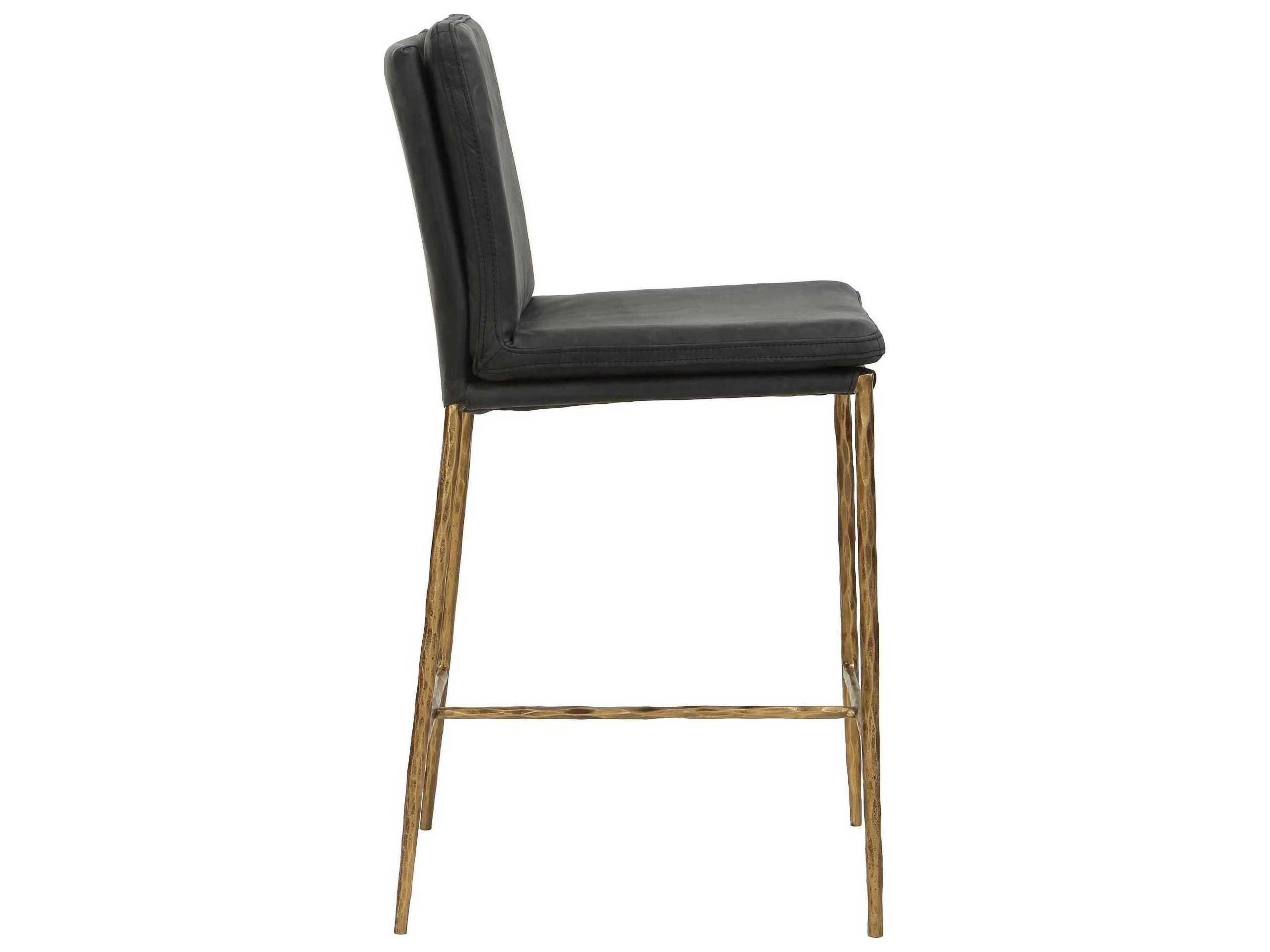 Uttermost Ascend Leather Plywood Counter Stool
