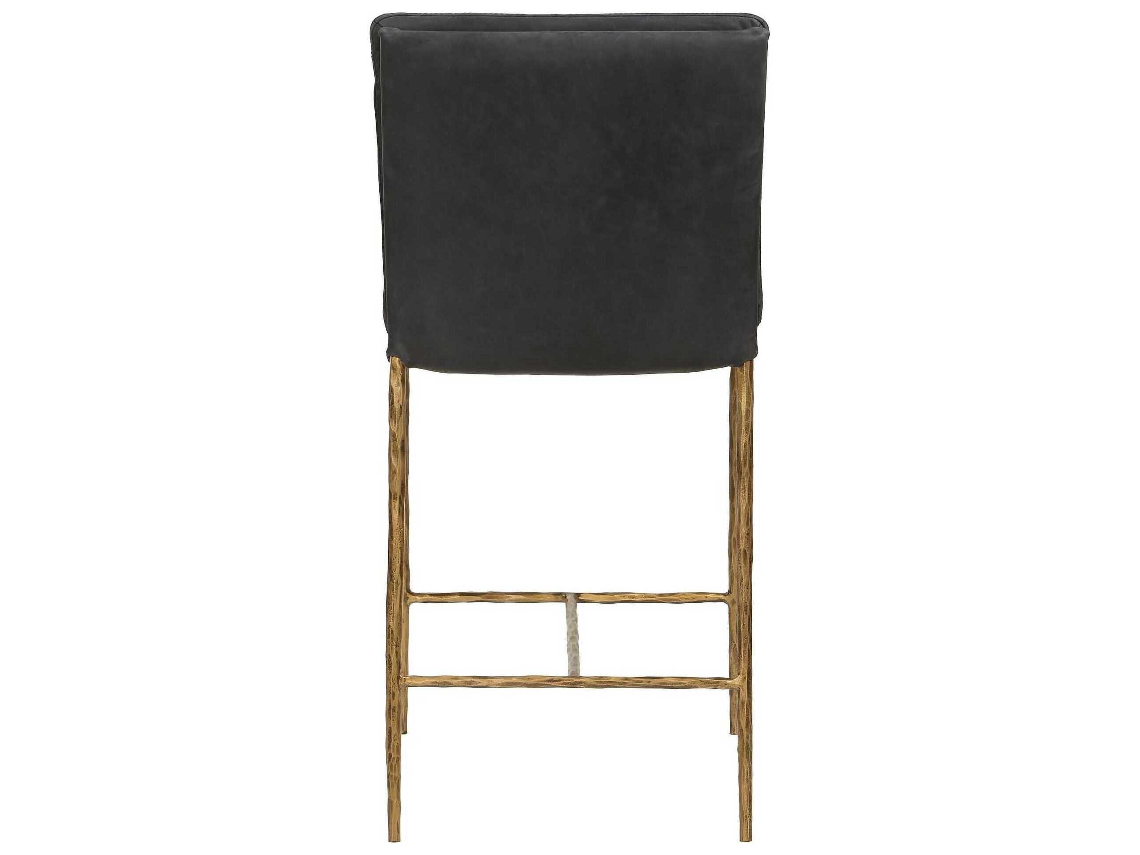 Uttermost Ascend Leather Plywood Counter Stool