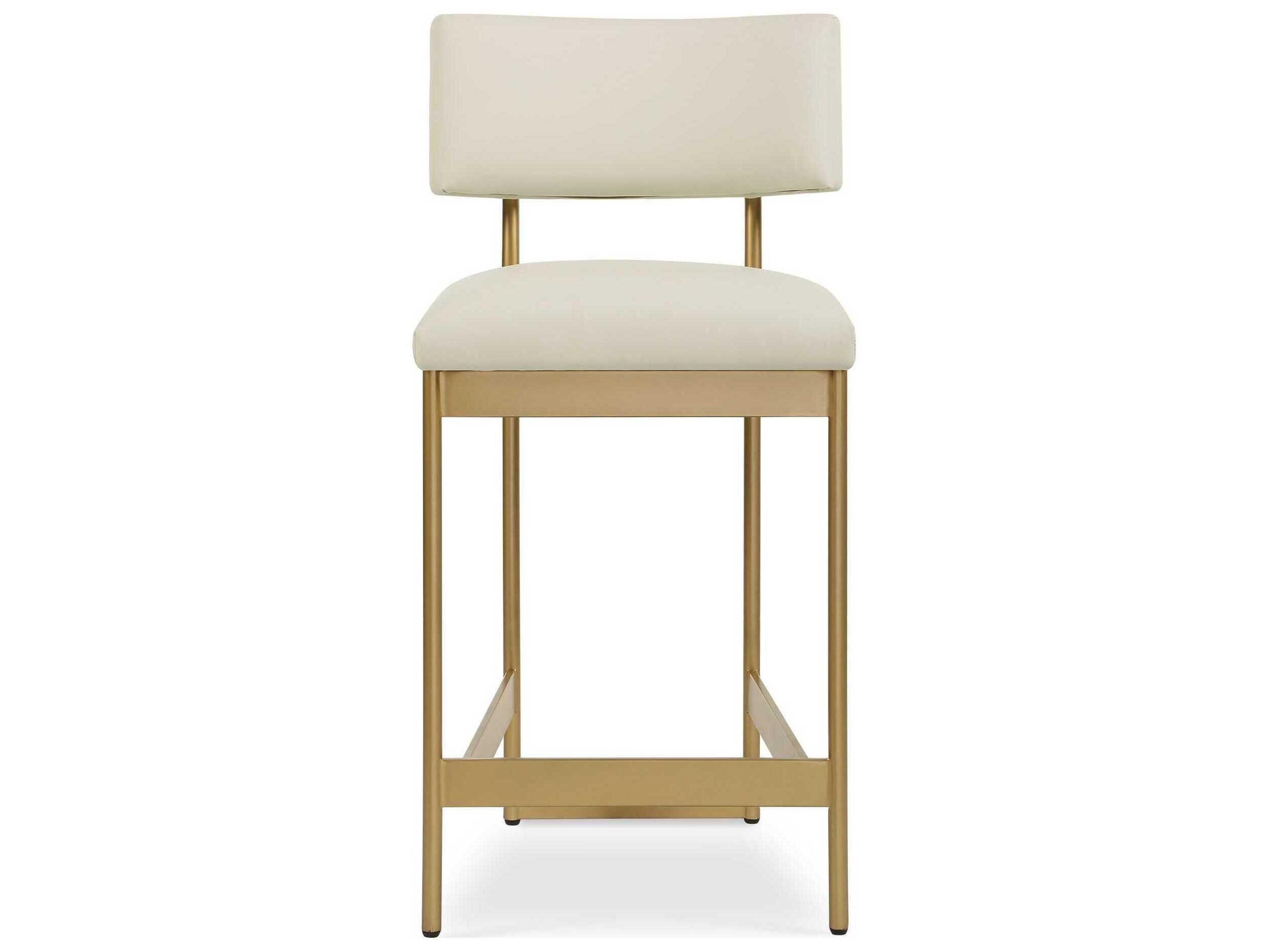 Uttermost Apsley Leather Plywood Counter Stool