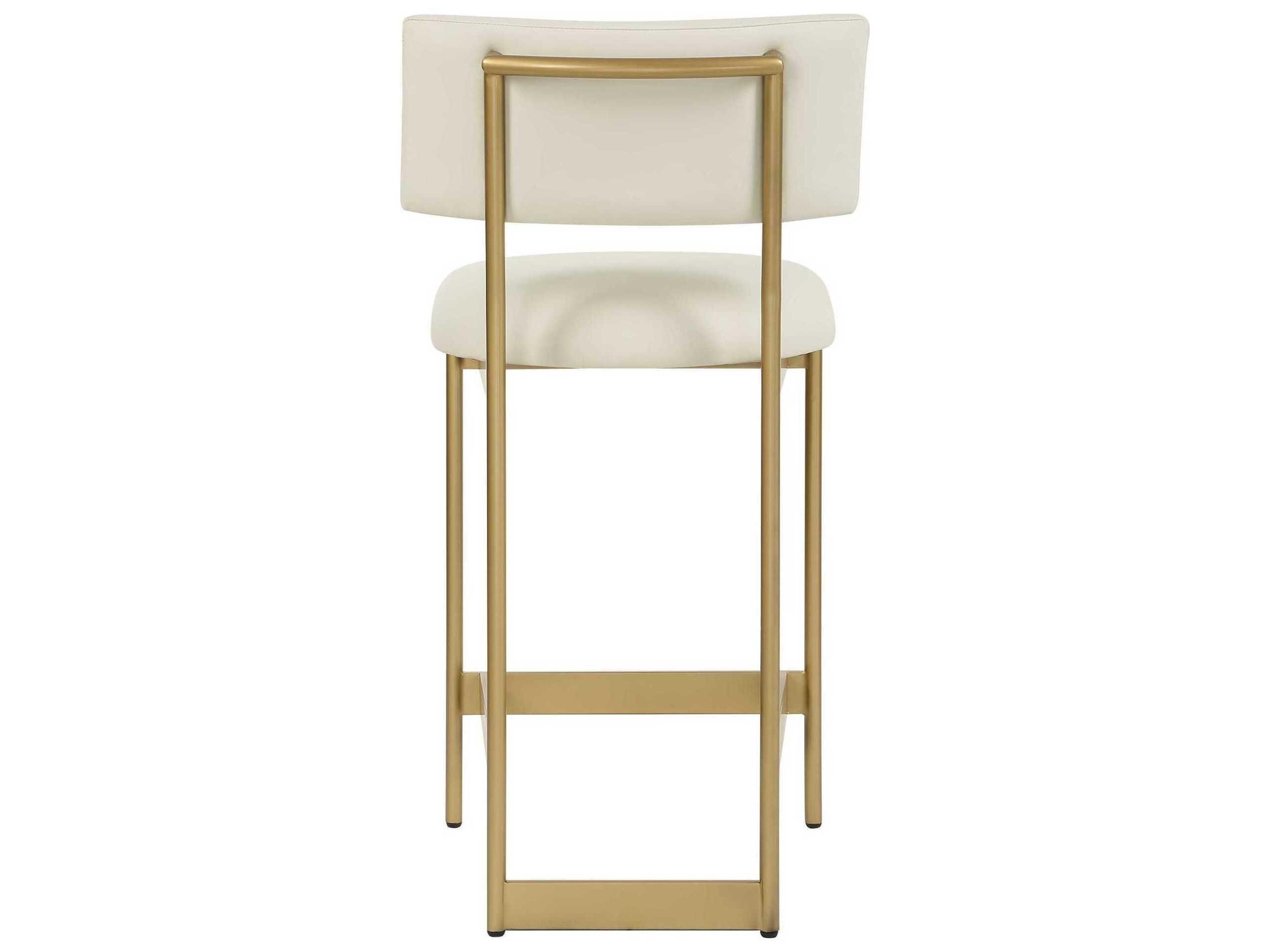 Uttermost Apsley Leather Plywood Counter Stool