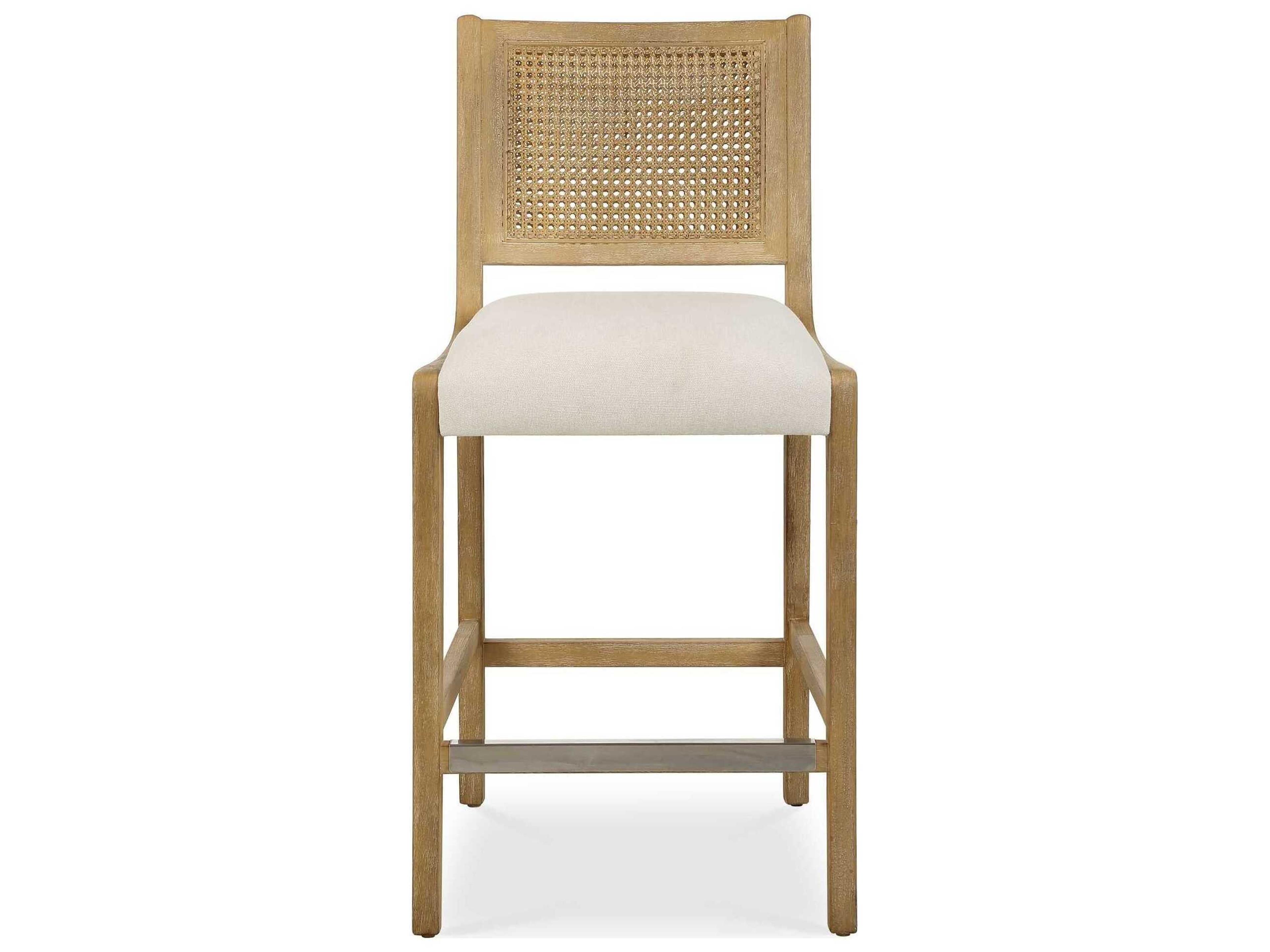 Uttermost Interweave Upholstered Plywood Counter Stool