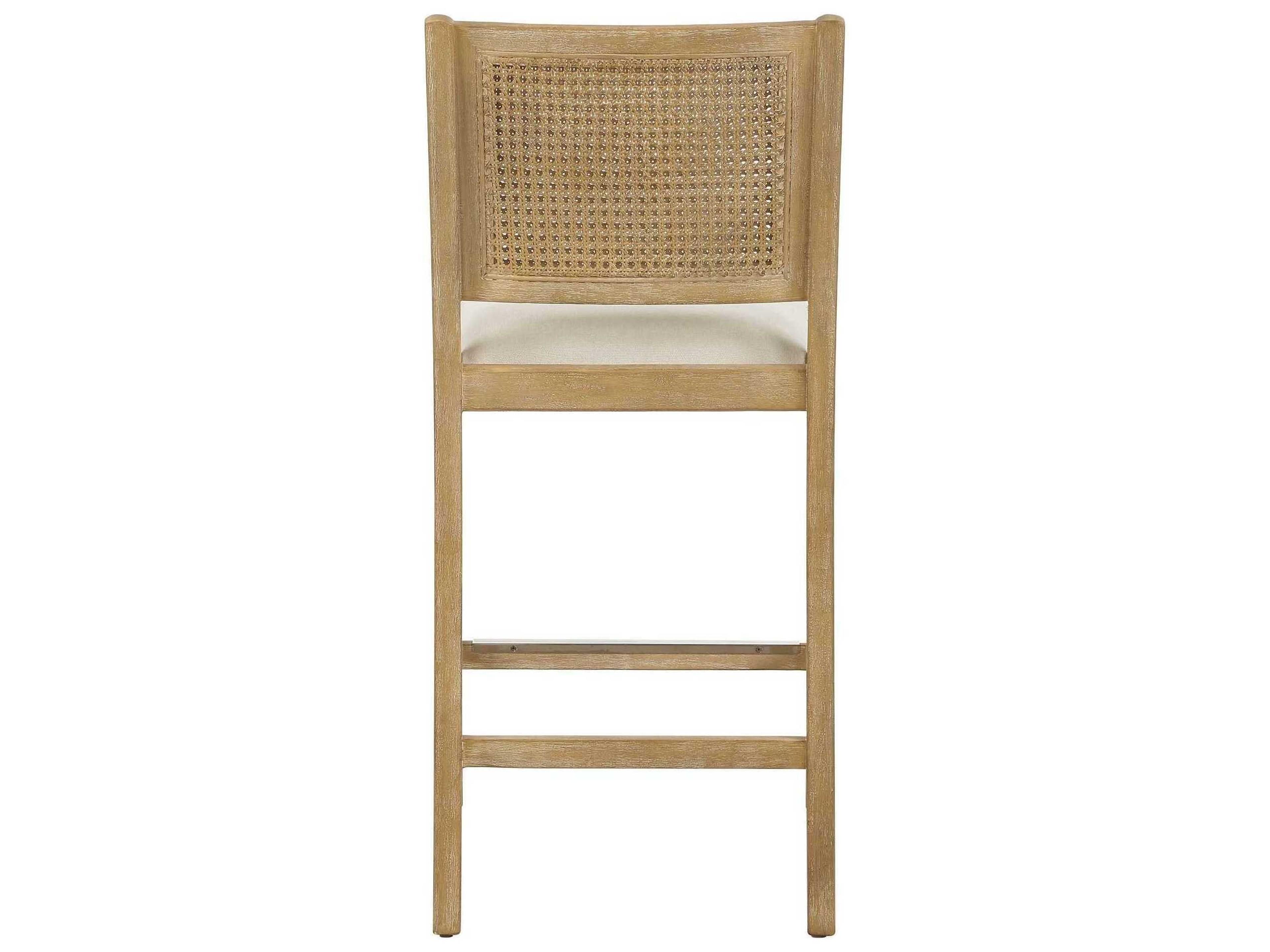 Uttermost Interweave Upholstered Plywood Counter Stool