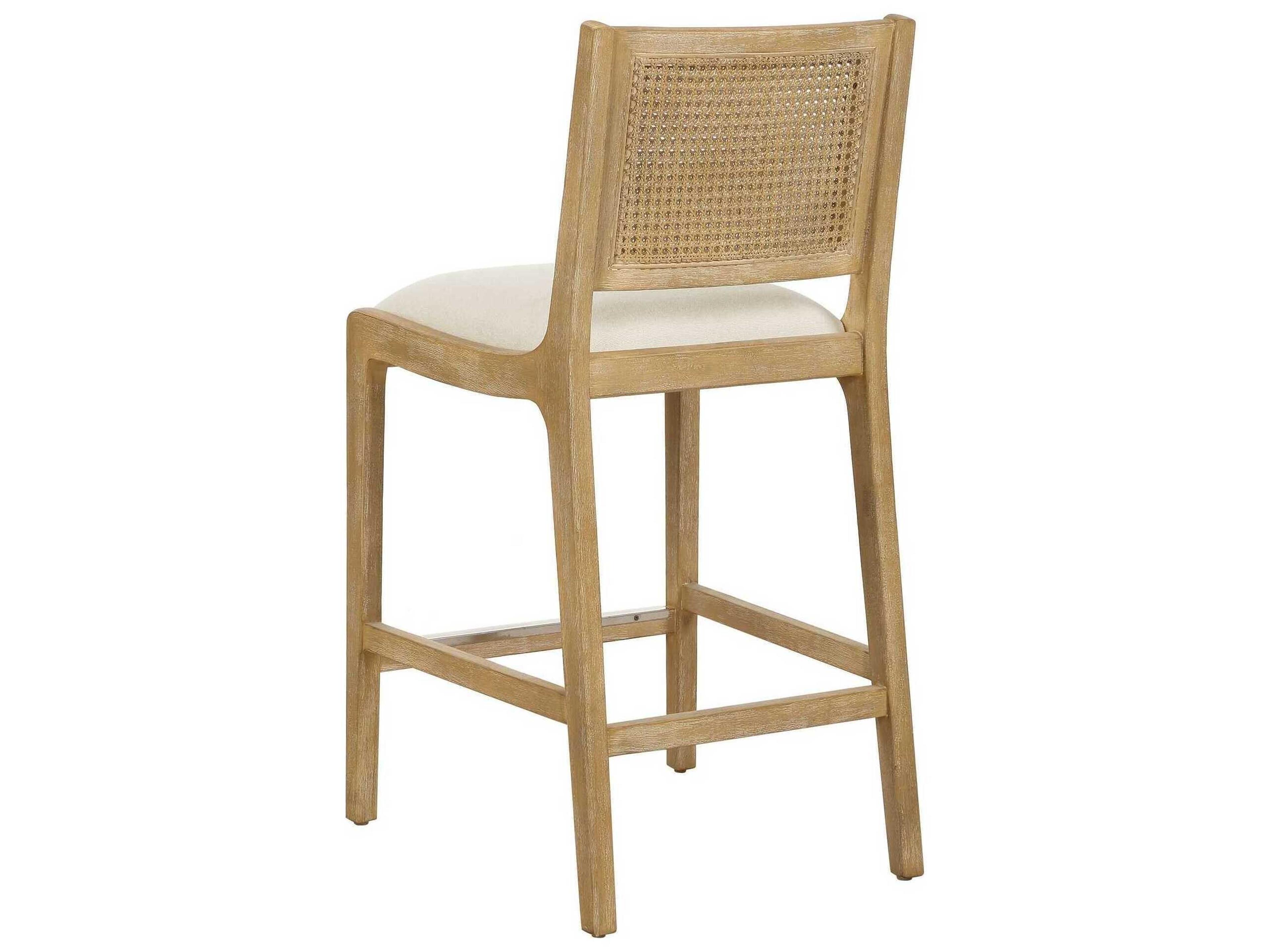 Uttermost Interweave Upholstered Plywood Counter Stool