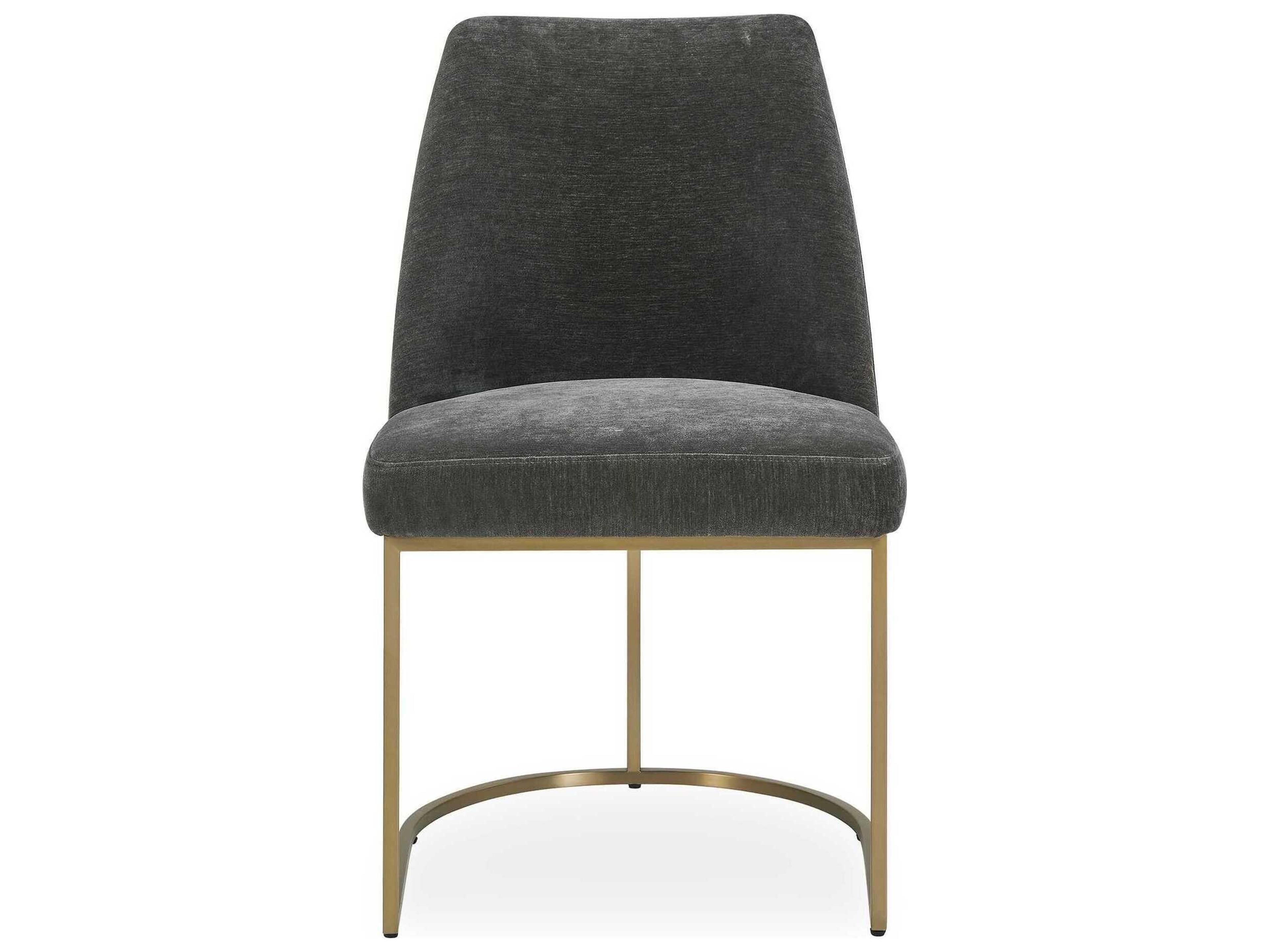 Uttermost Hanni Plywood Gray Upholstered Armless Dining Chair