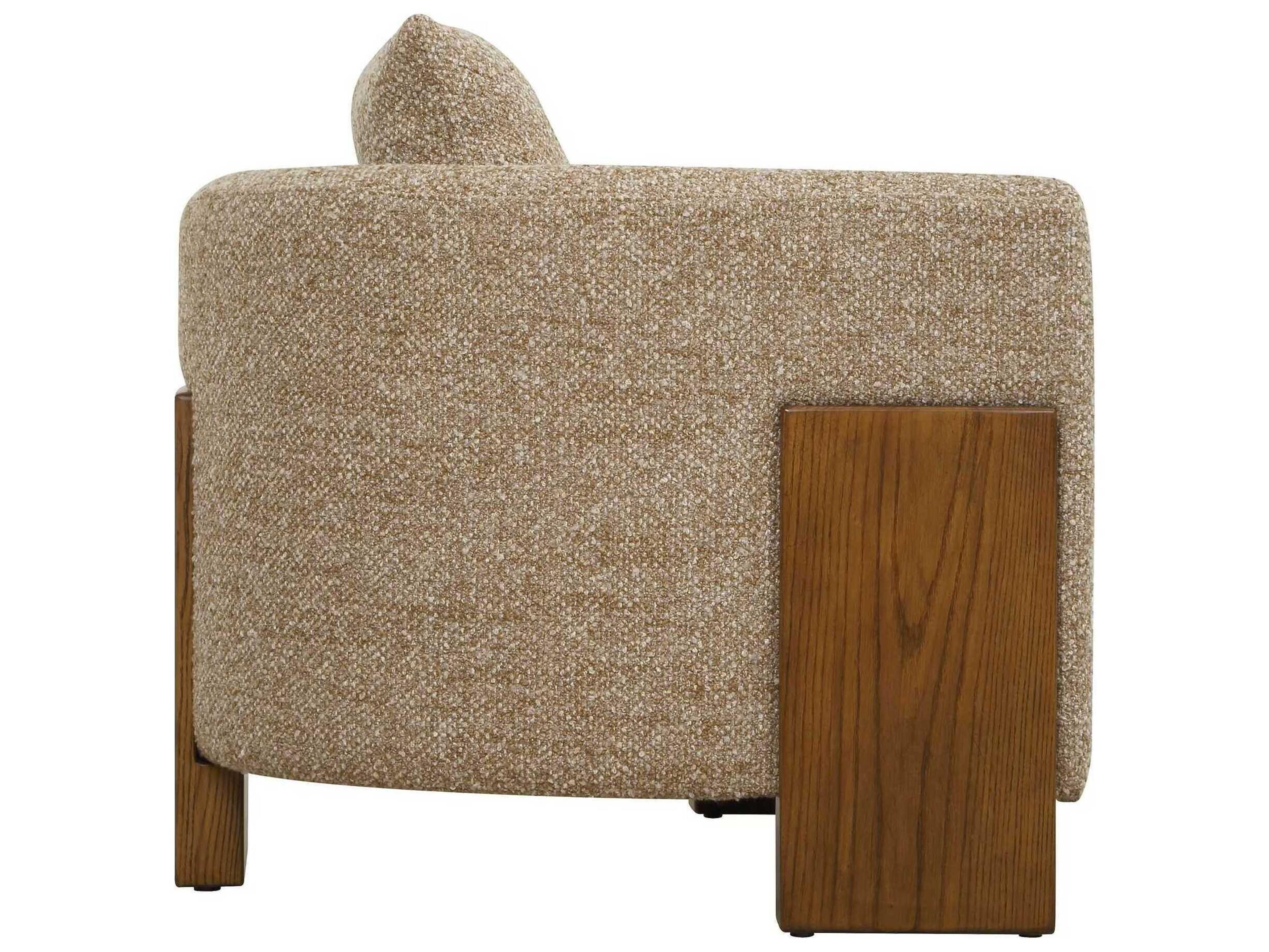 Uttermost Halligan Brown Accent Chair