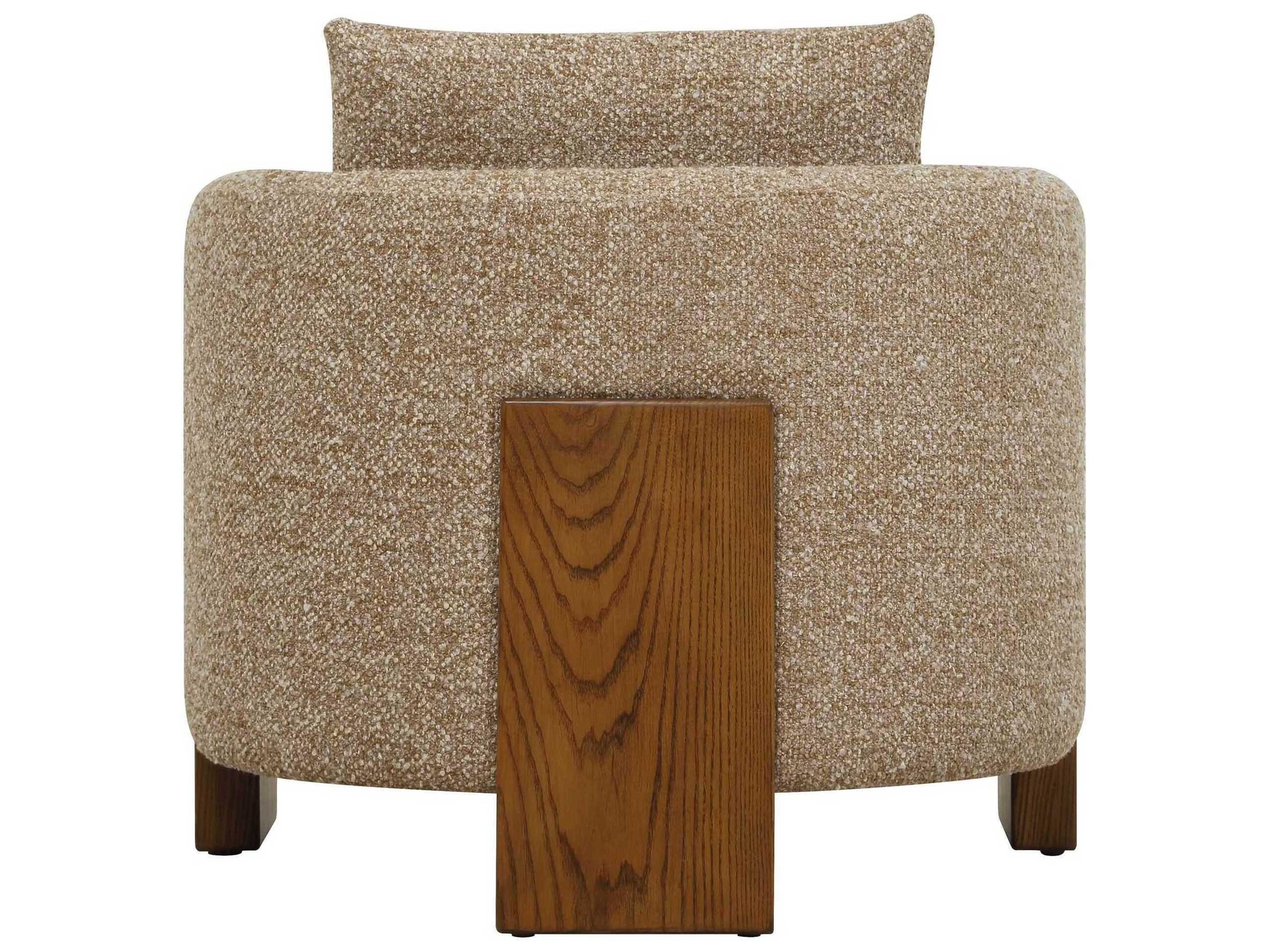 Uttermost Halligan Brown Accent Chair