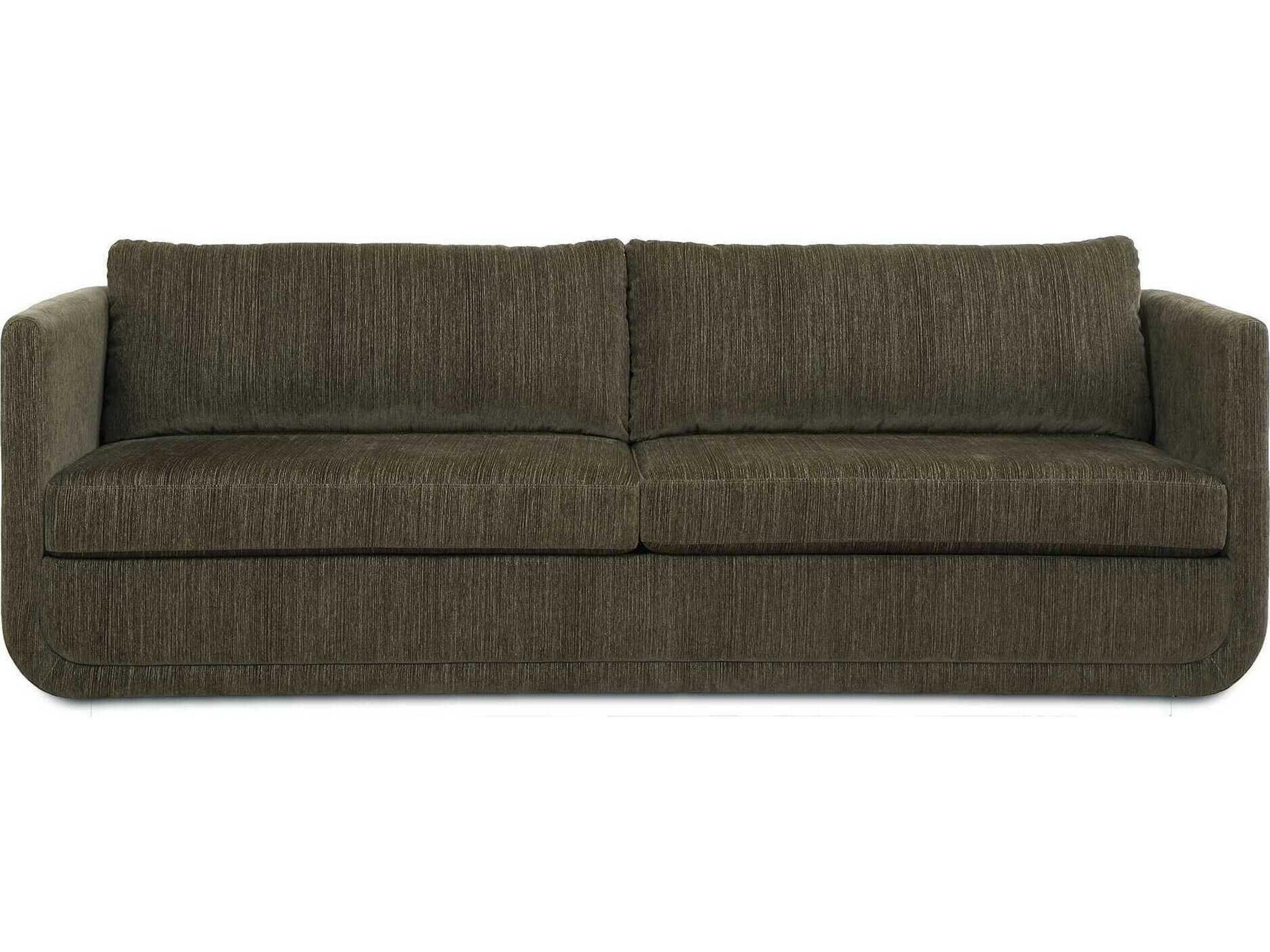 Uttermost Abound Green Upholstered Sofa