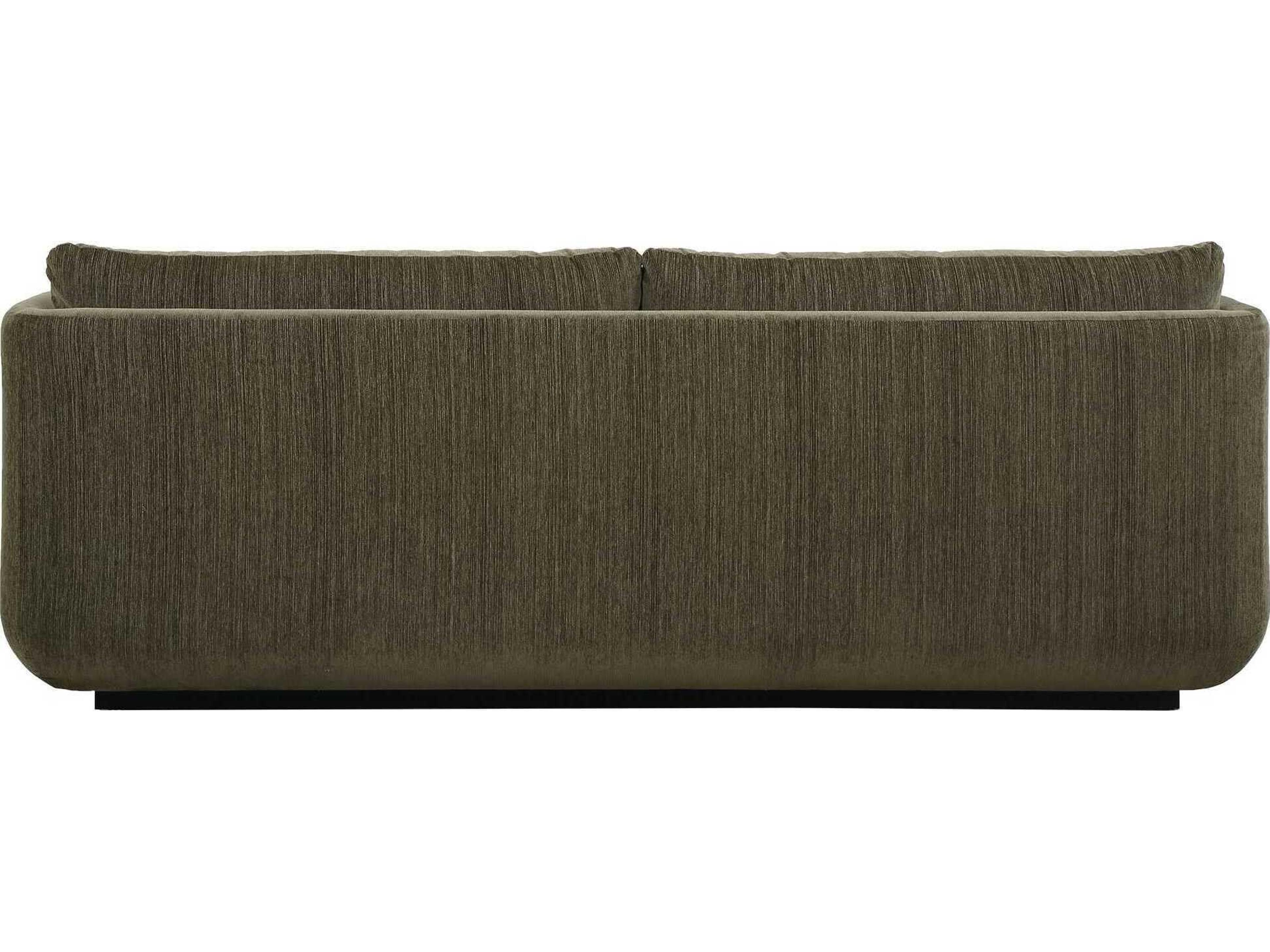Uttermost Abound Green Upholstered Sofa
