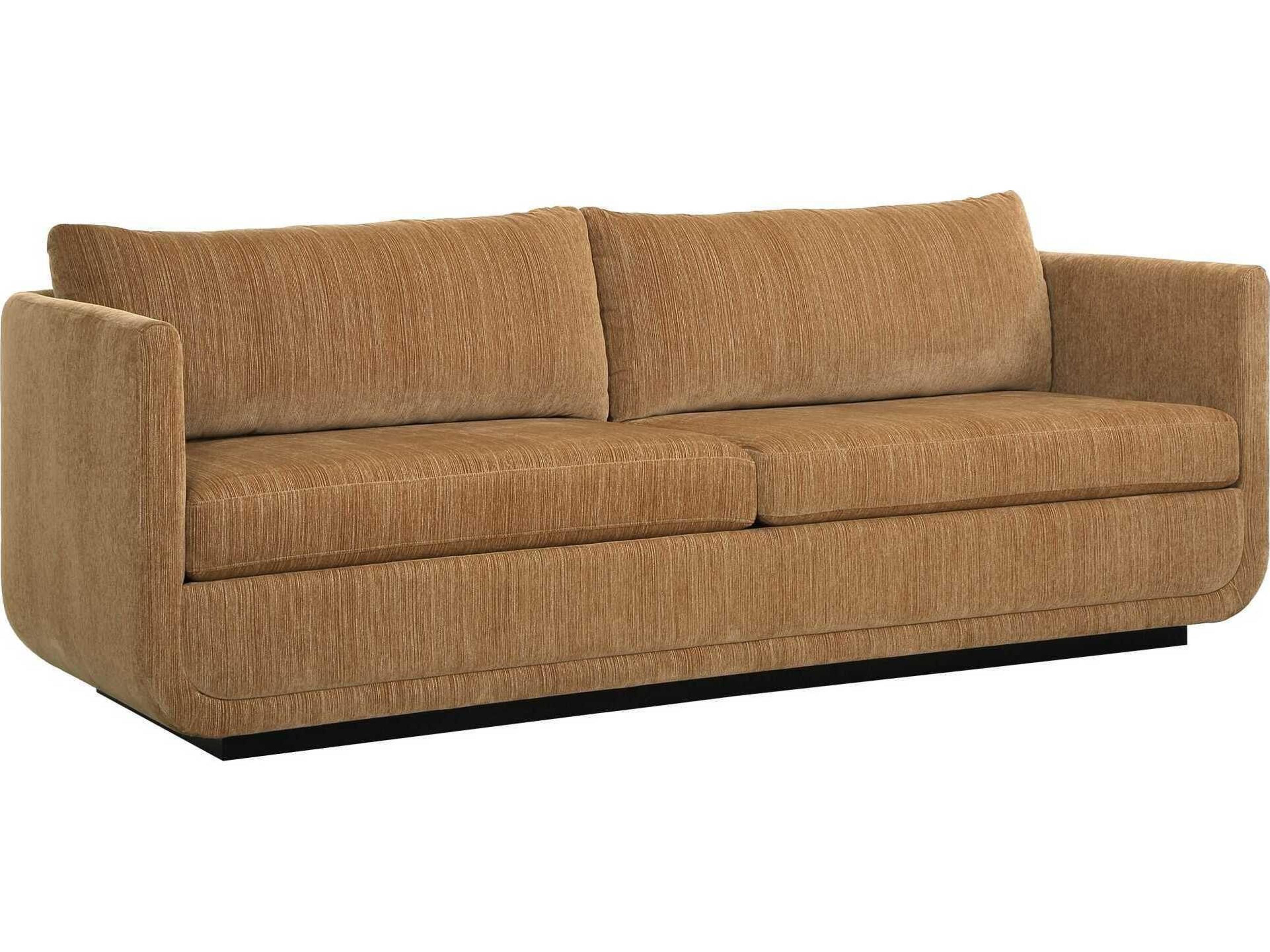 Abound Brown Upholstered Sofa