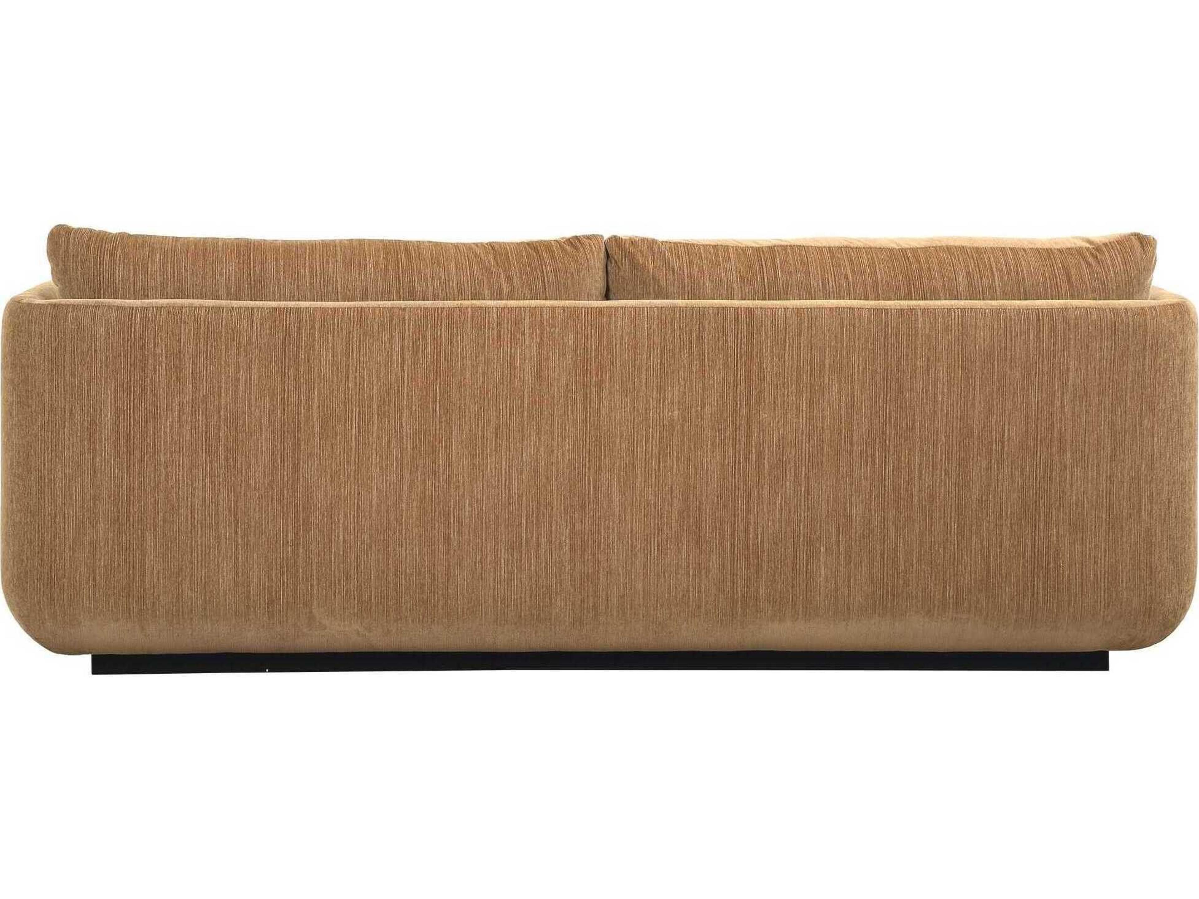 Uttermost Abound Brown Upholstered Sofa