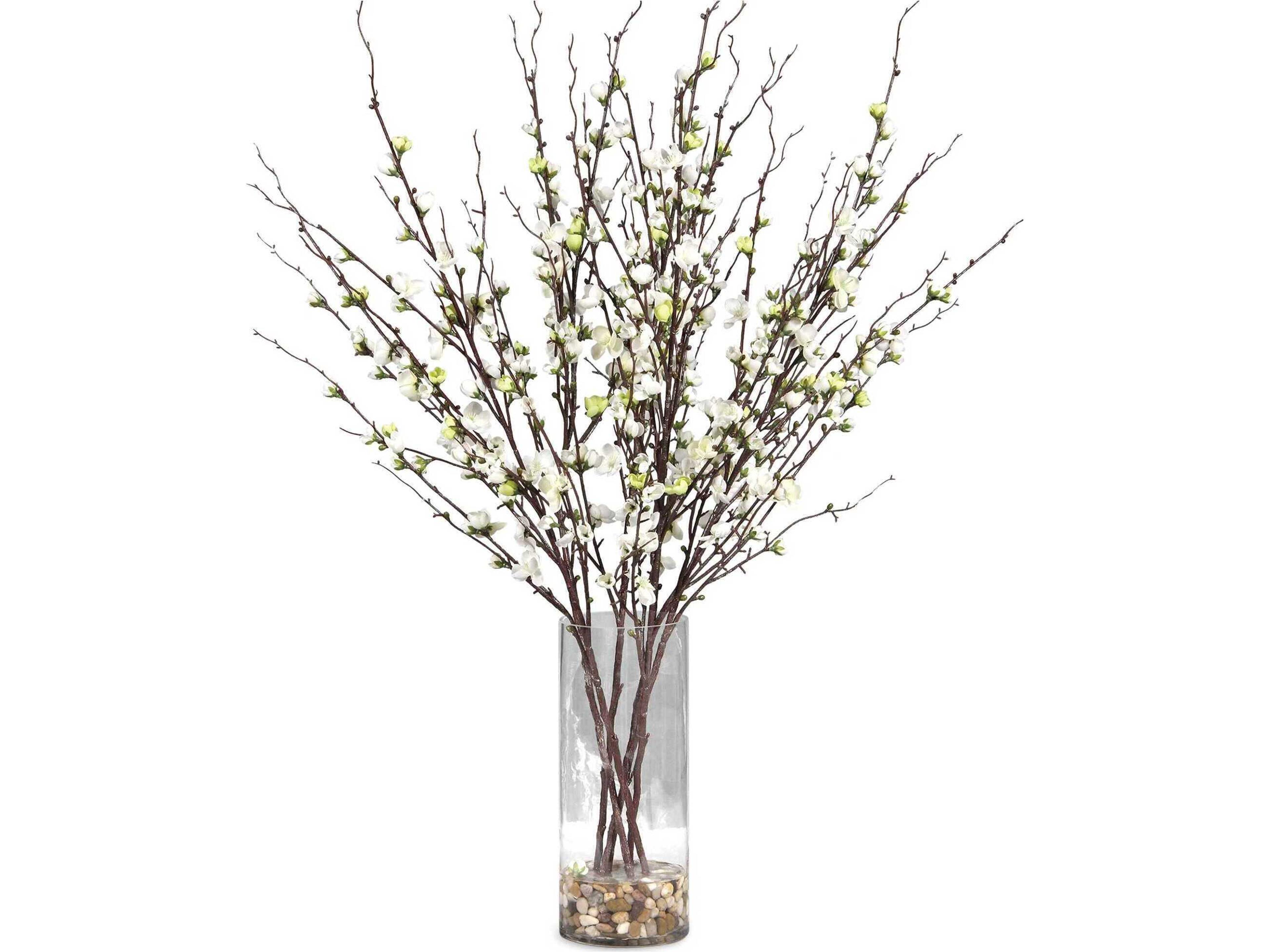 Uttermost Quince Blossoms Silk Centerpiece