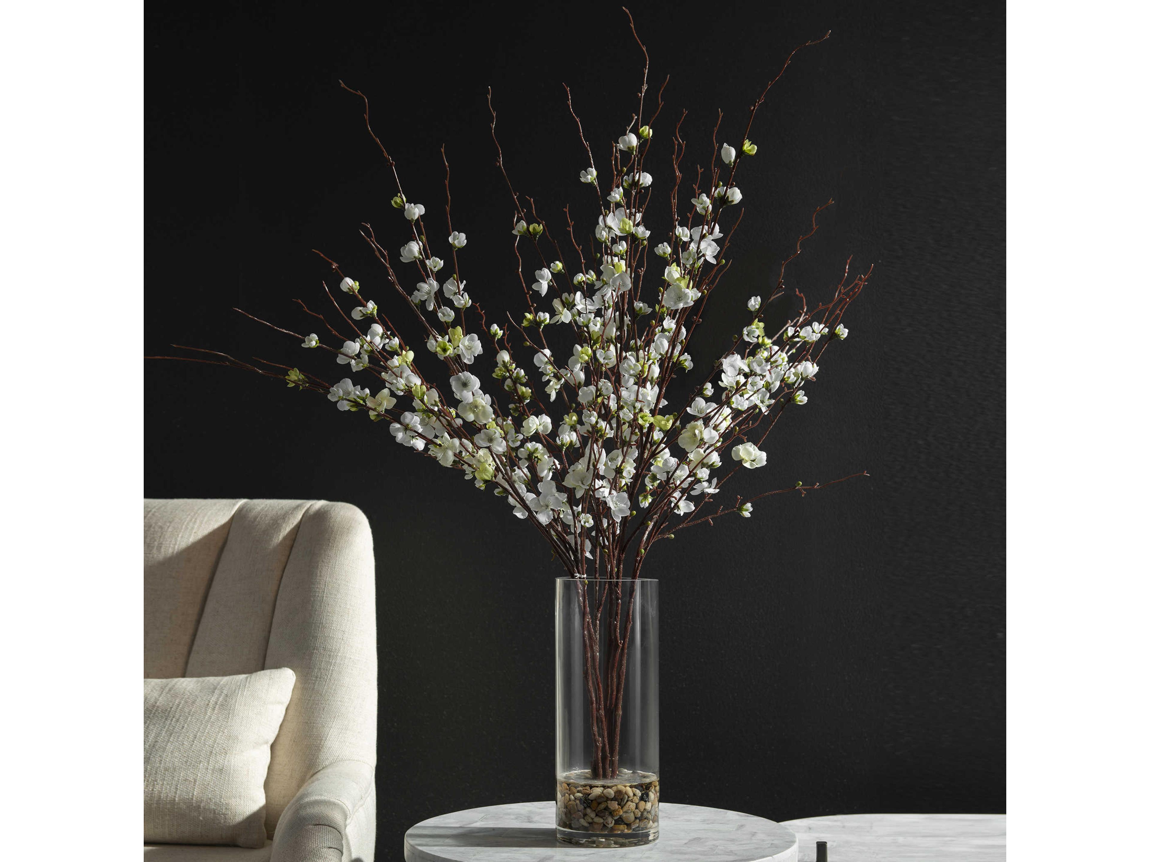 Uttermost Quince Blossoms Silk Centerpiece