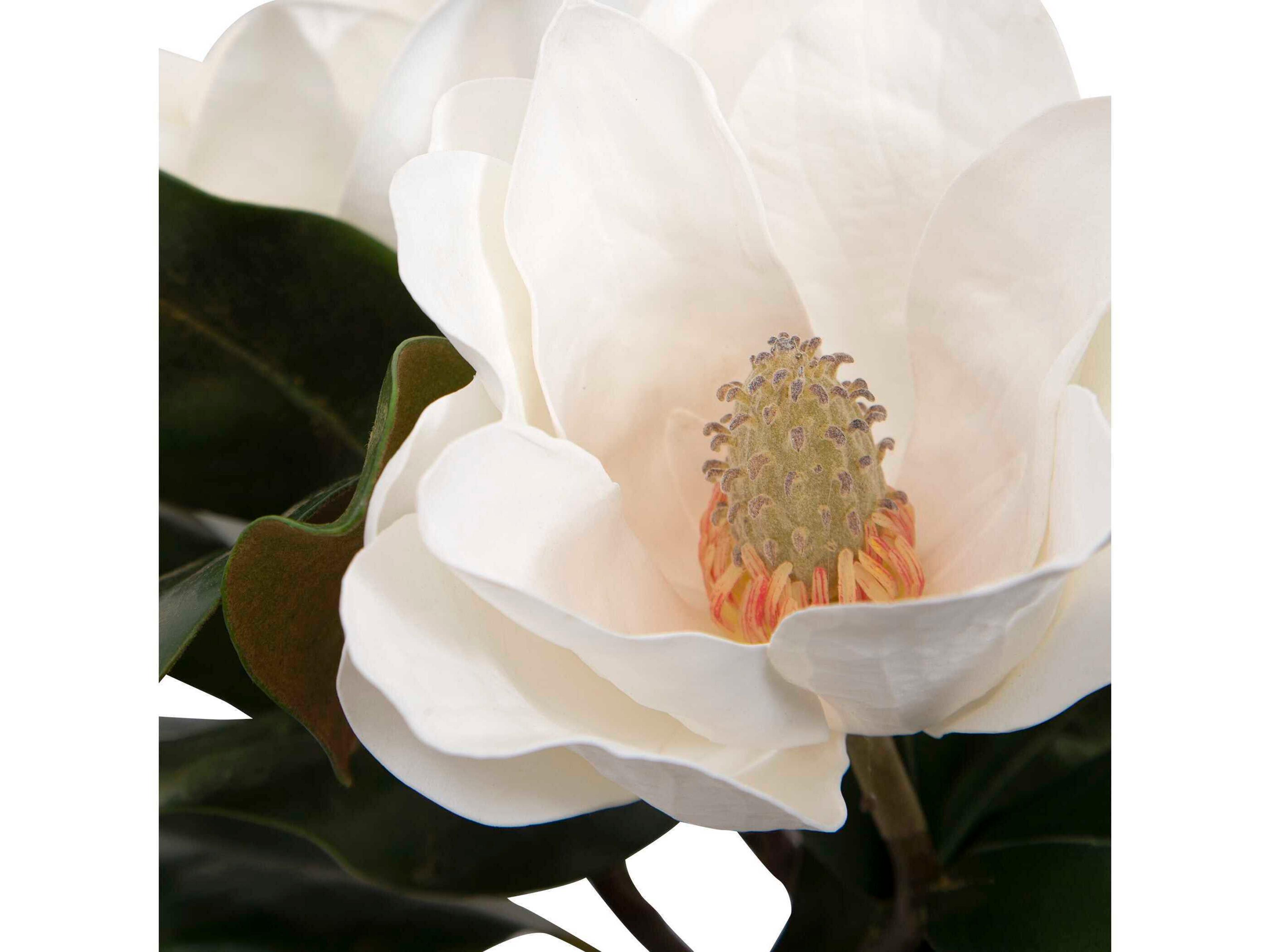 Uttermost Clear Middleton Magnolia Flower Centerpiece