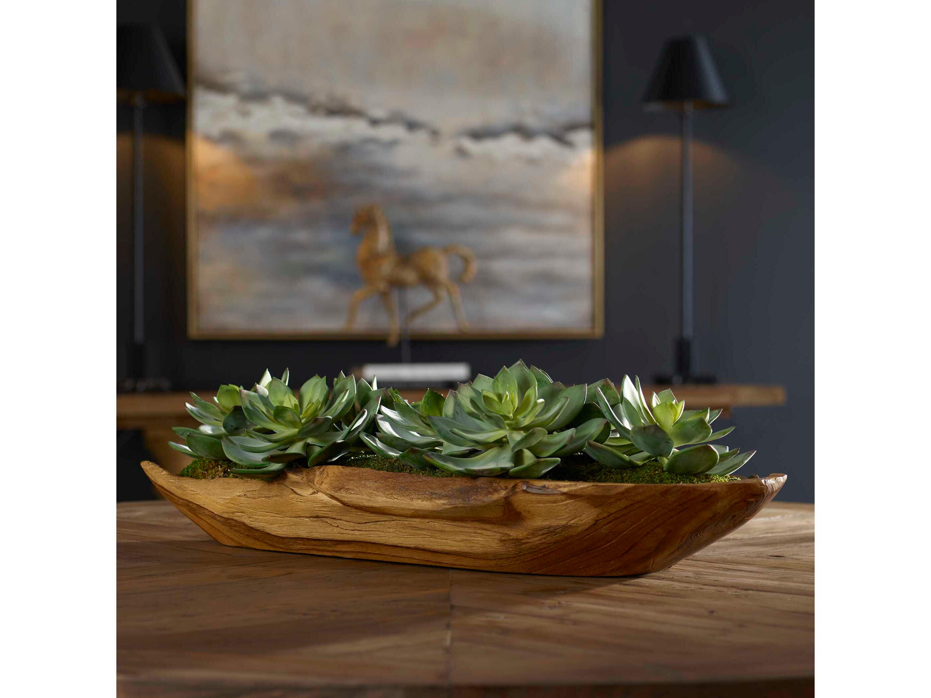 Uttermost Yuma Succulent Centerpiece