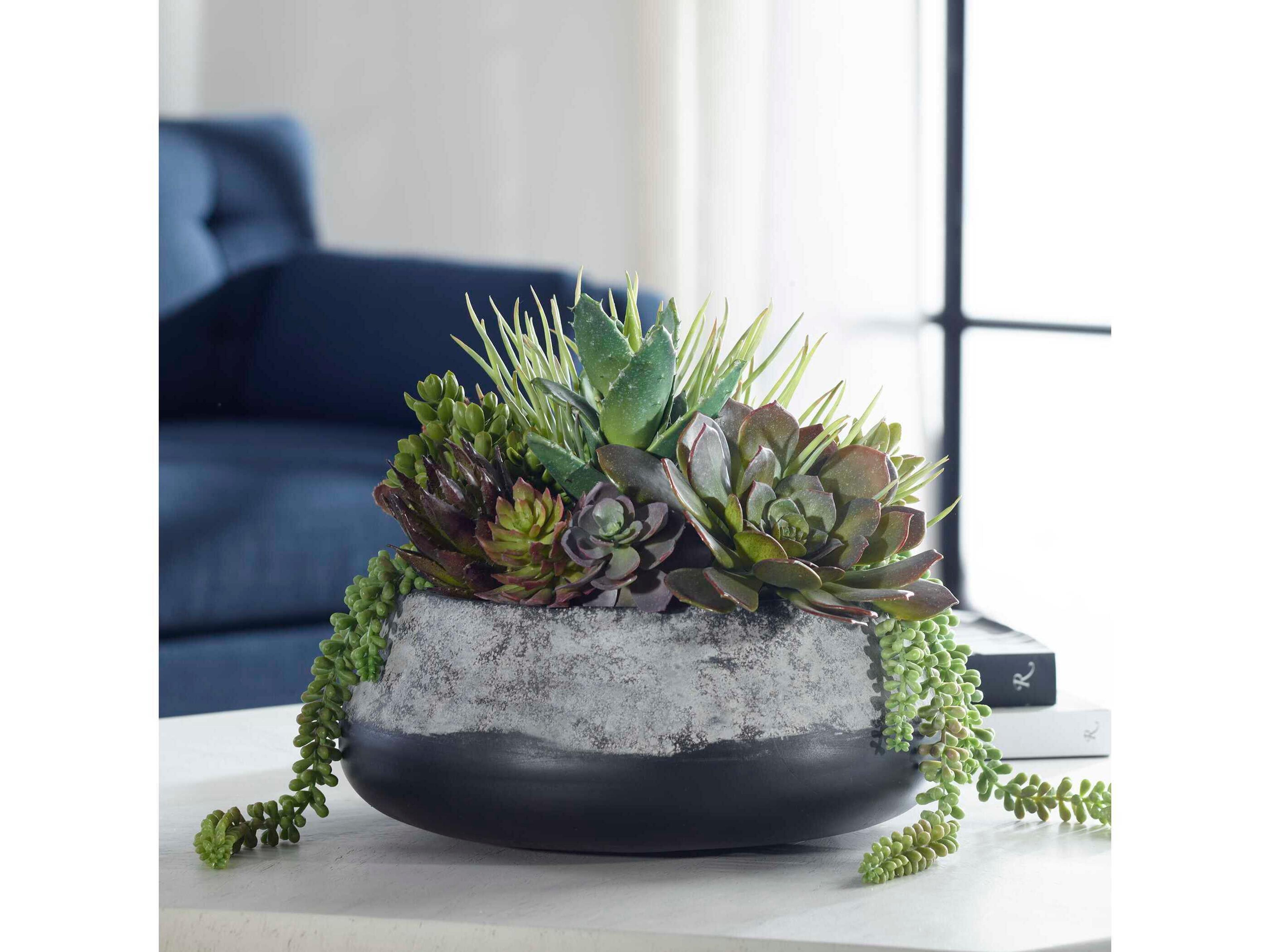 Uttermost Yuma Succulent Centerpiece