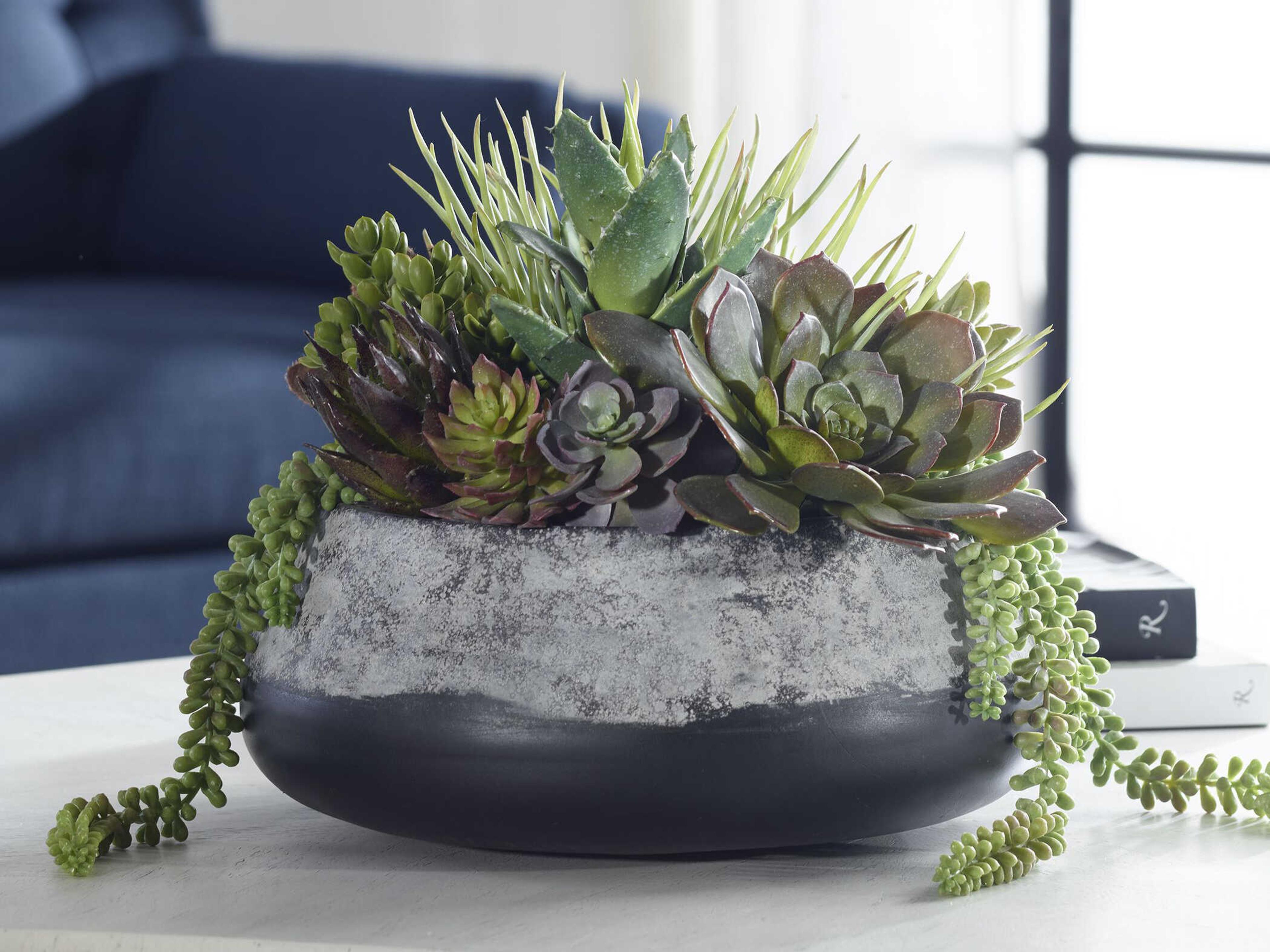 Uttermost Yuma Succulent Centerpiece