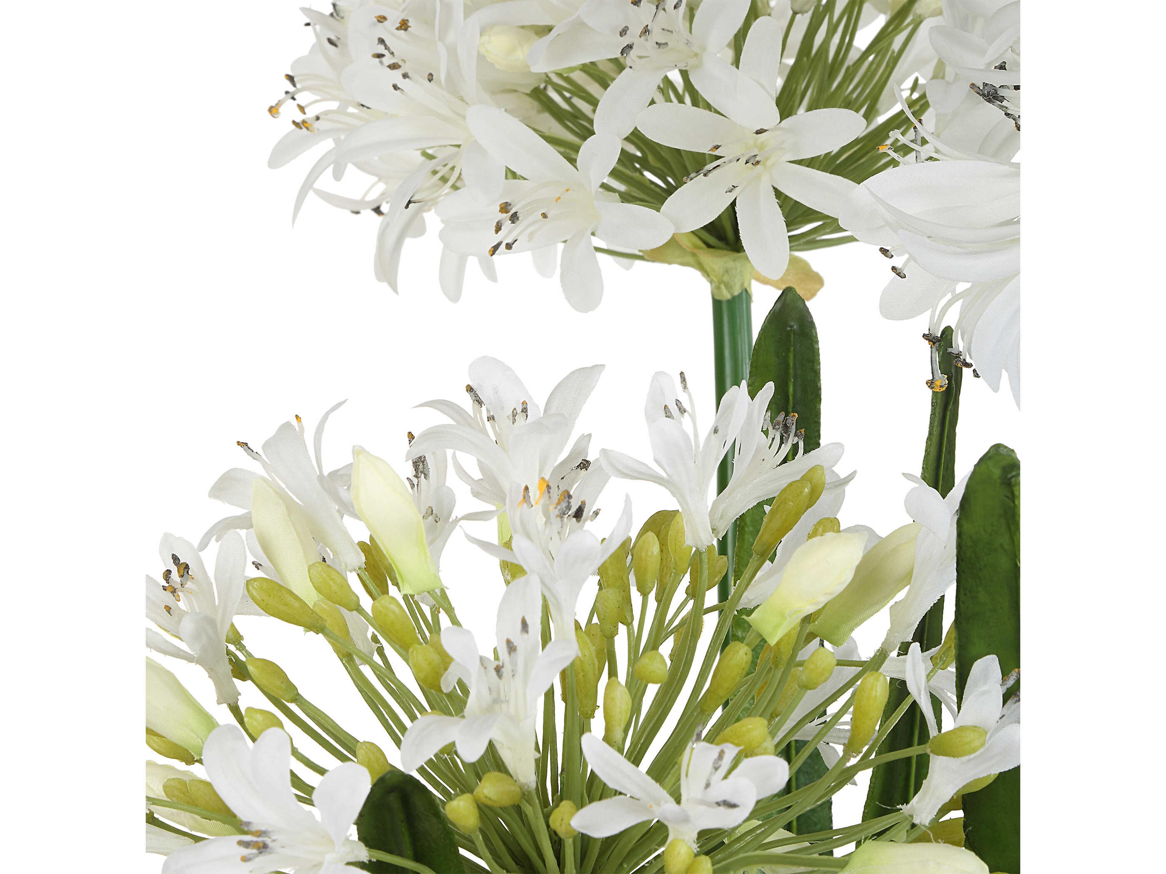 Uttermost Purity Agapanthus Centerpiece
