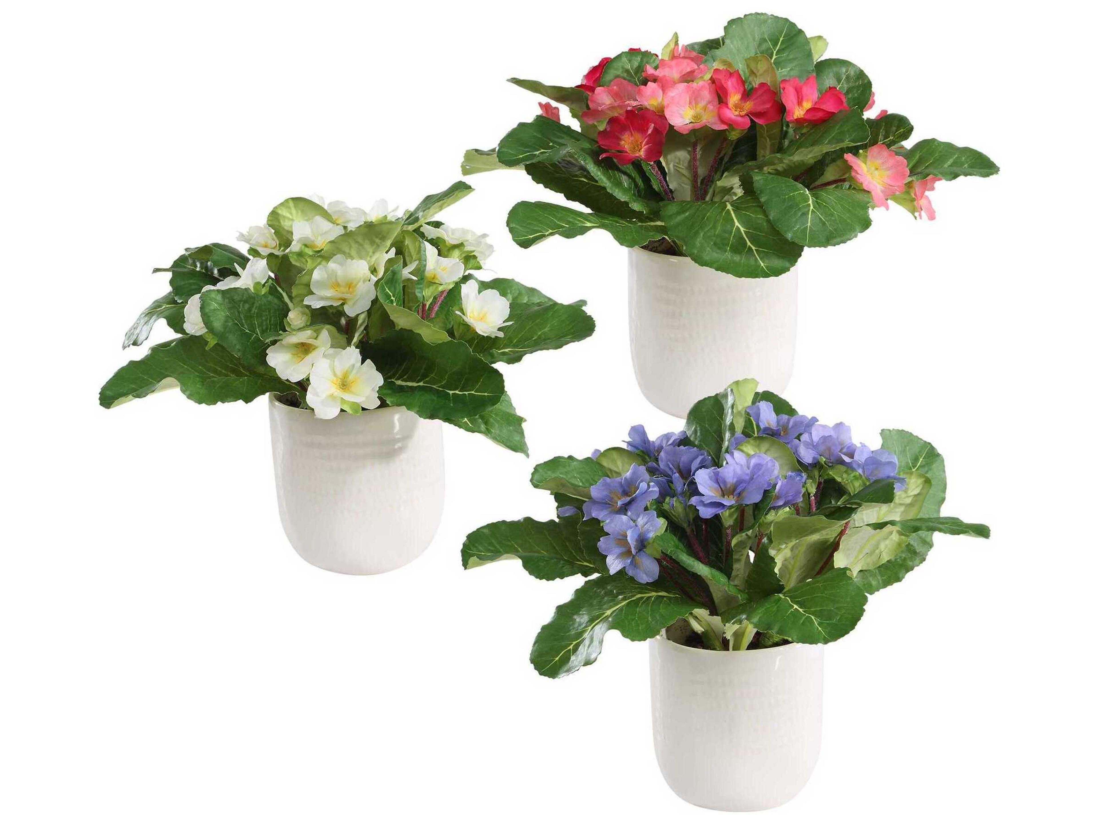 Uttermost Trilogy Primrose Accents In Vases Set of 3