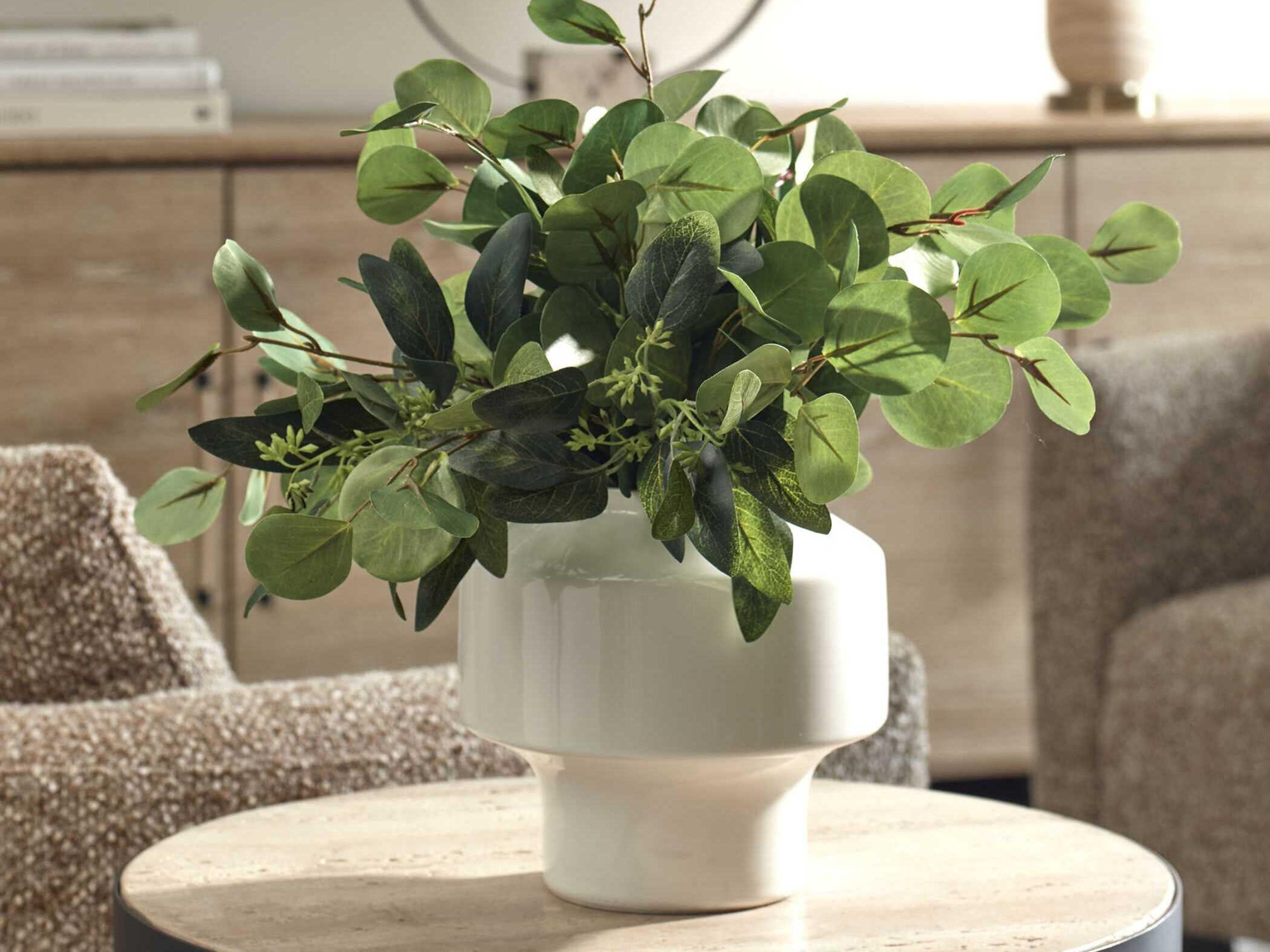 Uttermost Essence Eucalyptus Accent & Vase