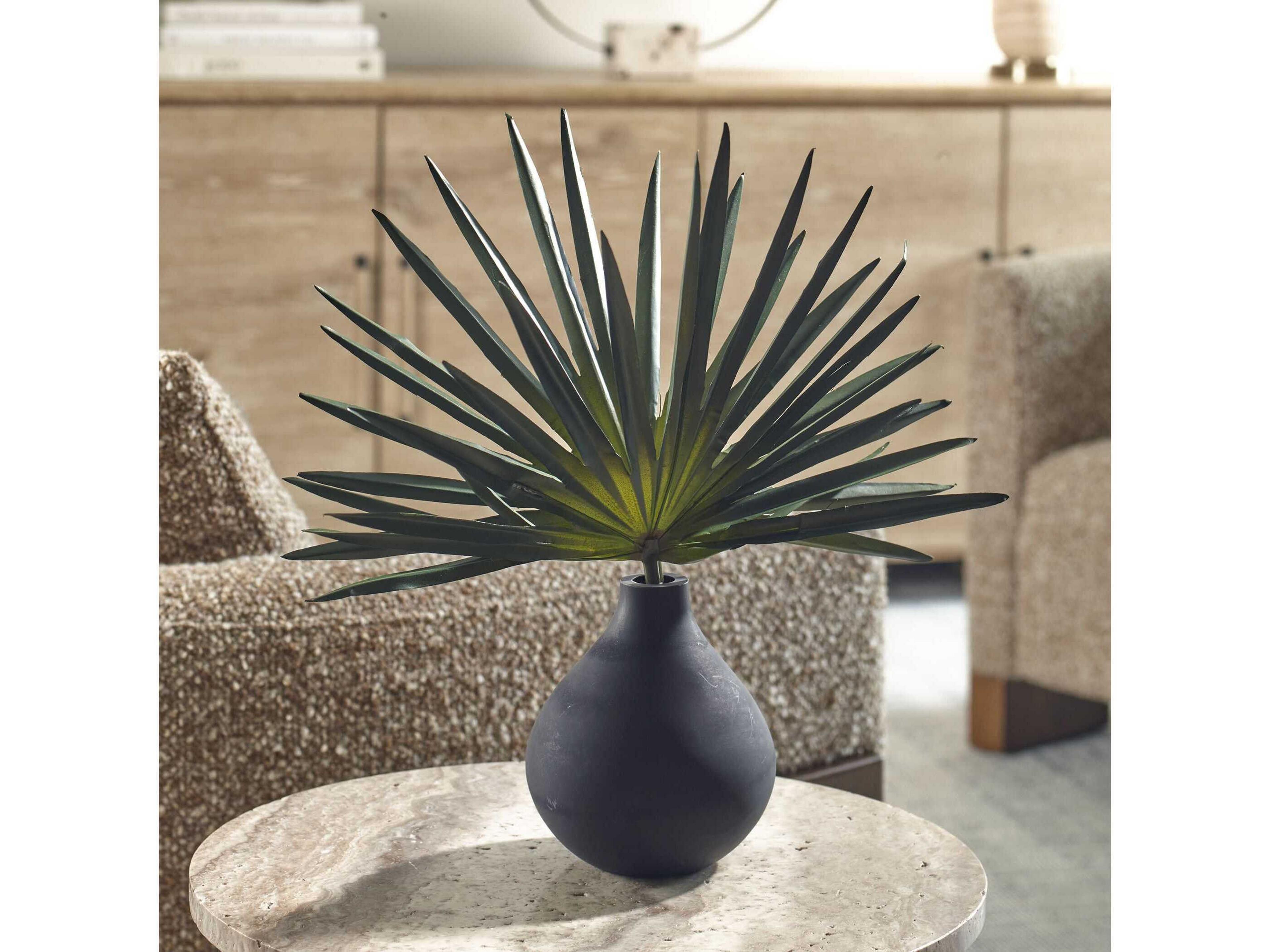 Uttermost Axis Palm Accent & Vase
