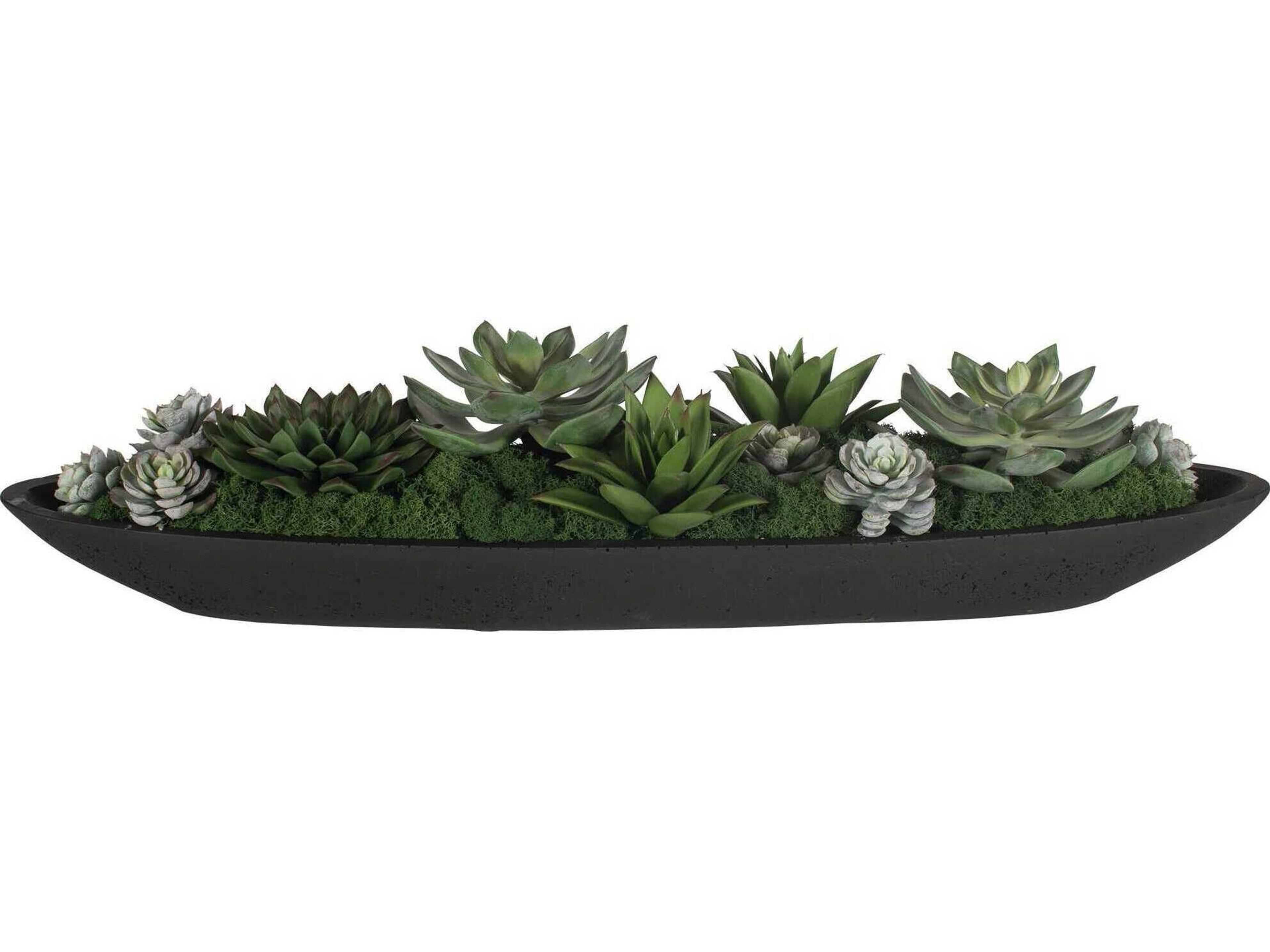 Uttermost Verde Succulent Centerpiece In Bowl
