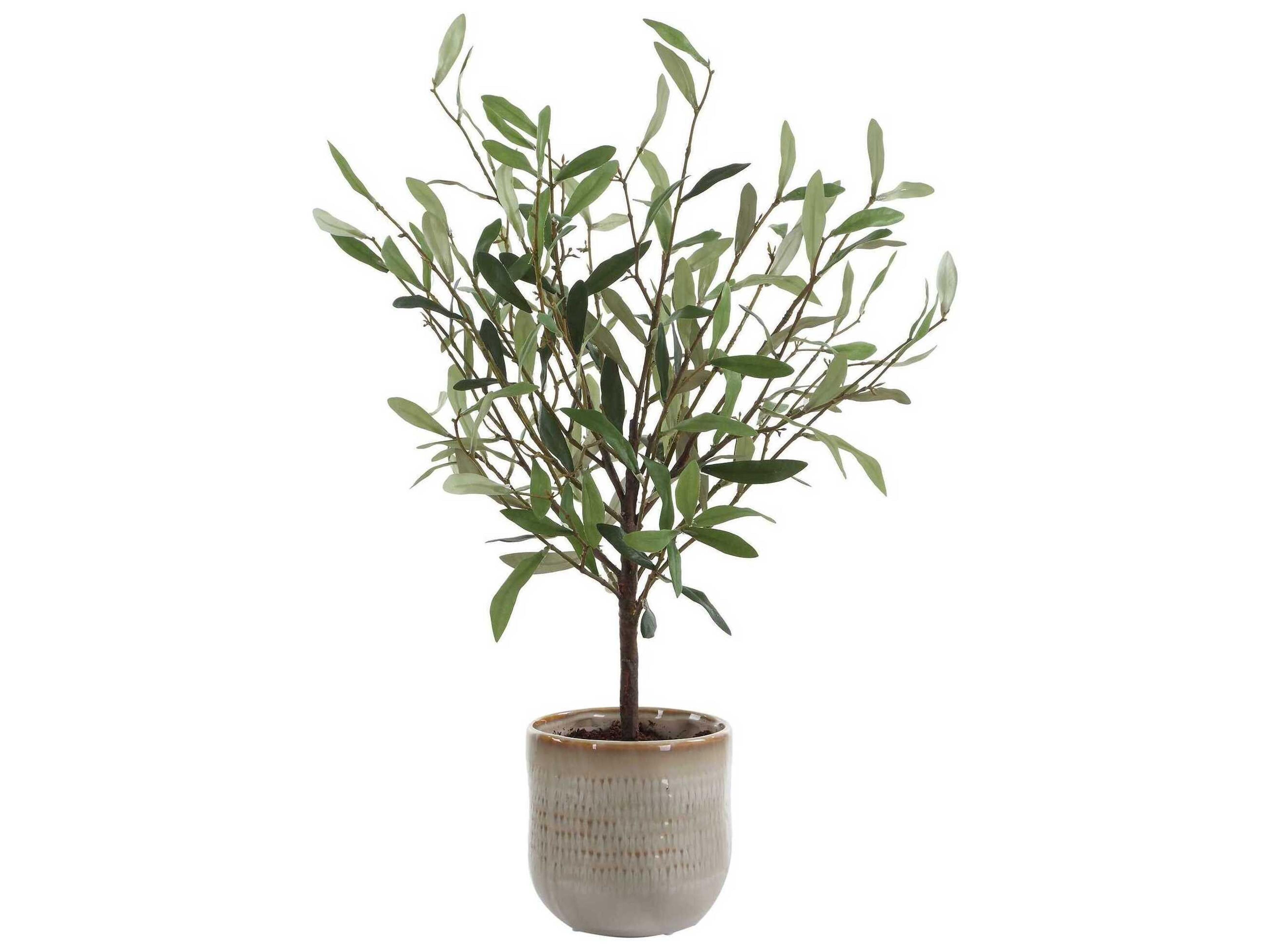 Solea Olive Accent & Textured Vase