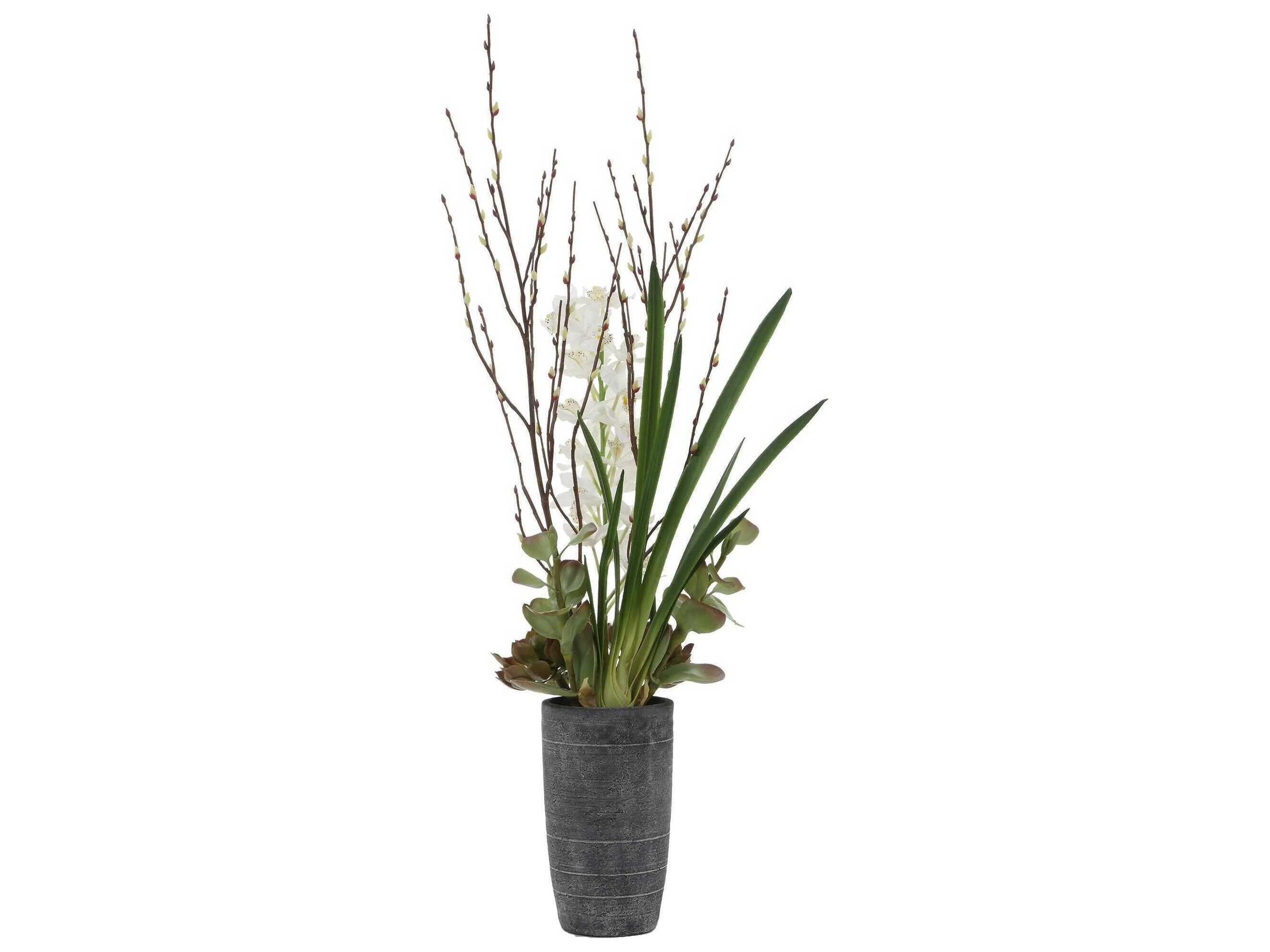 Uttermost Eterna Orchid Centerpiece & Vase