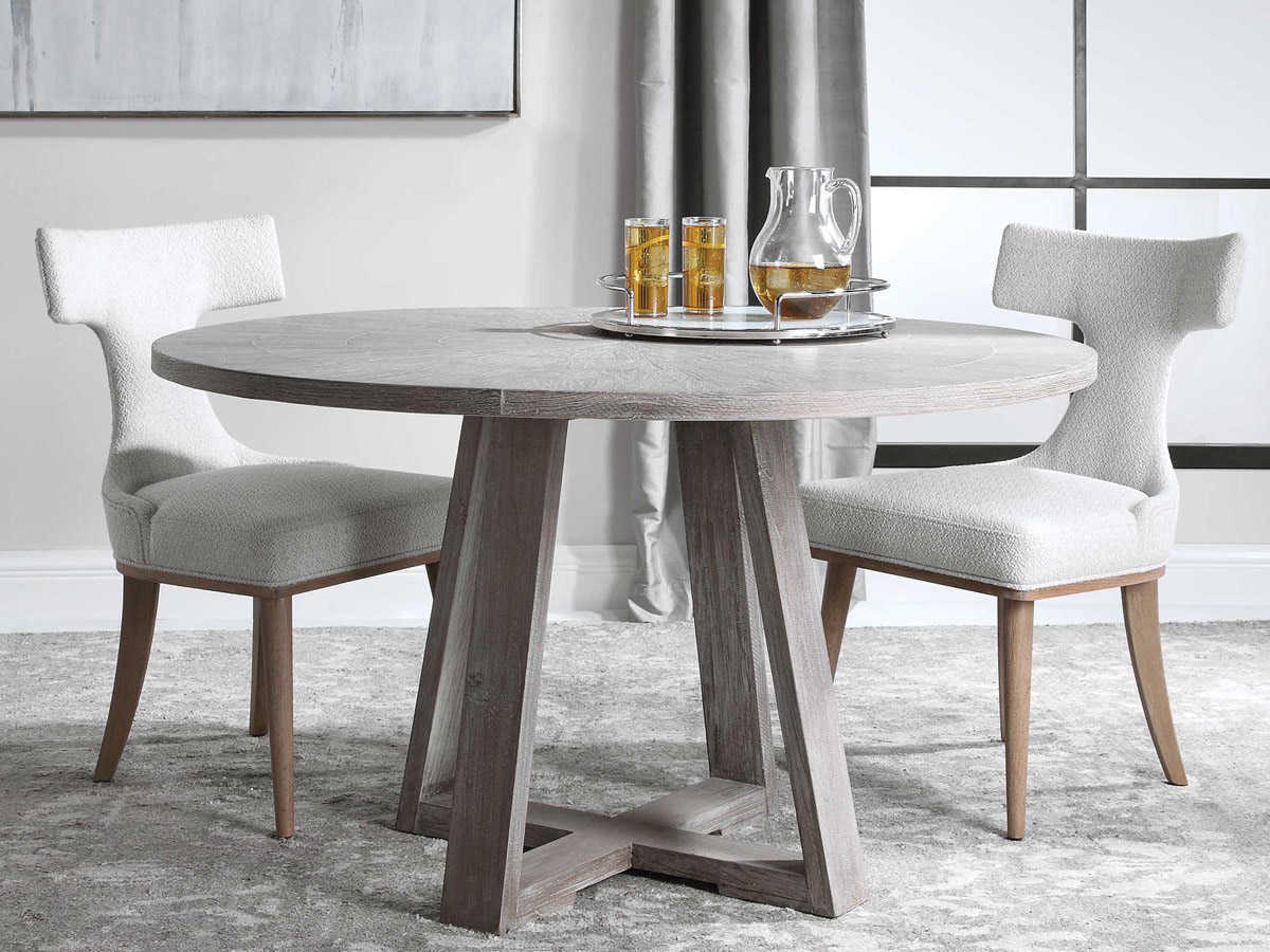 Gidran Elm Wood Dining Room Set