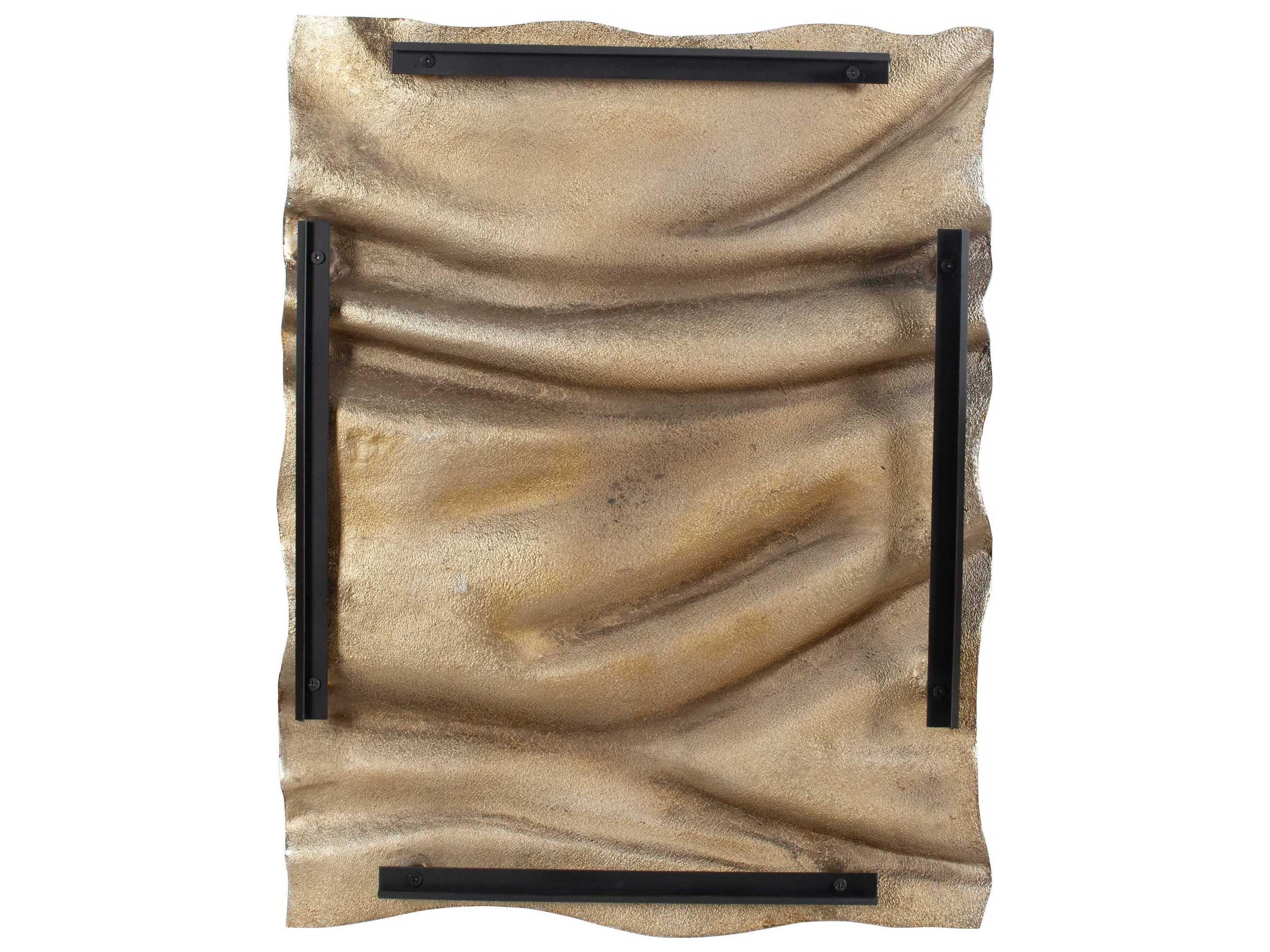 Uttermost Outdoor Undulate Outdoor Gold Wall Panel