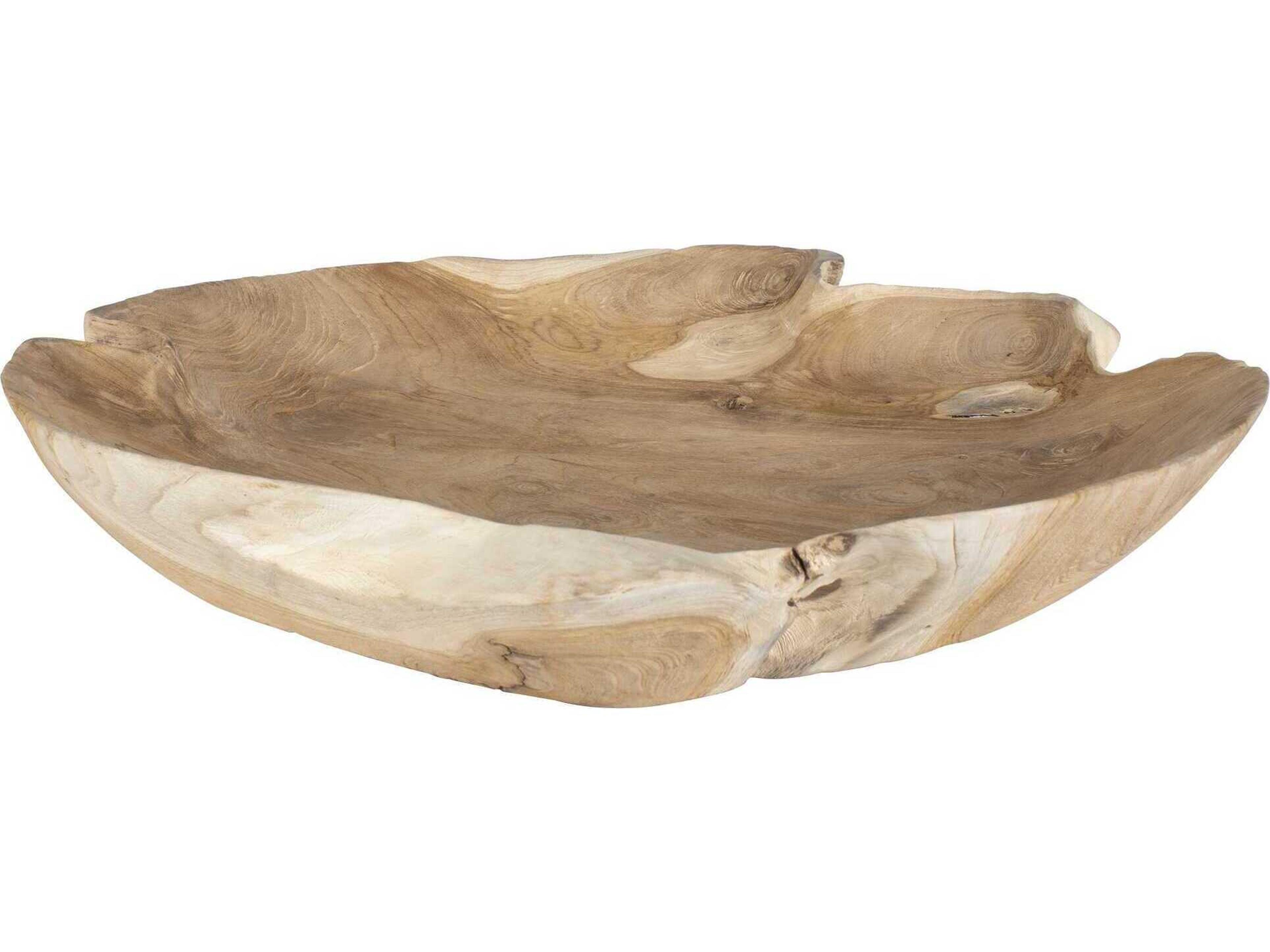 Uttermost Outdoor Organic Embrace Outdoor Teak Bowl