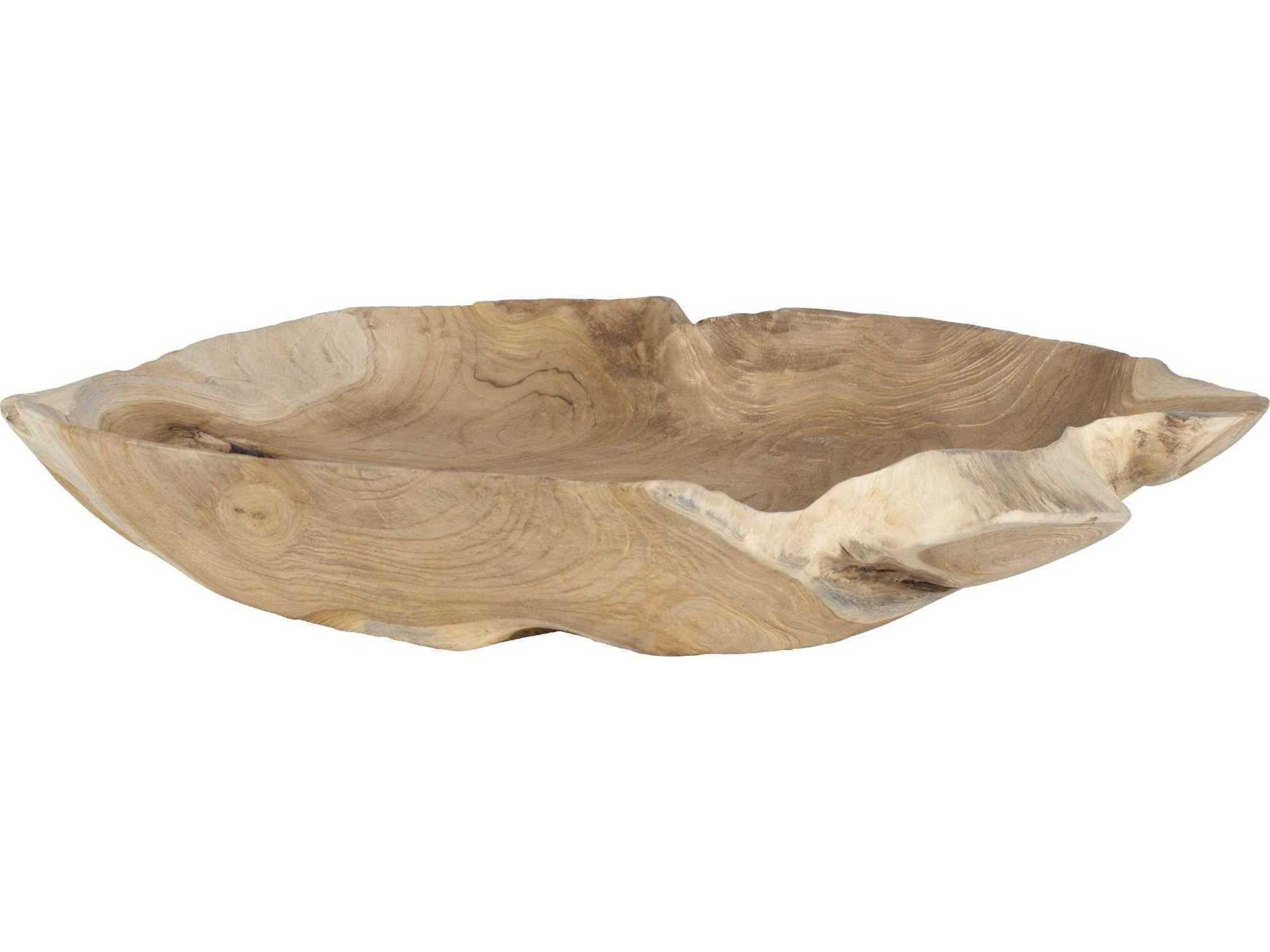 Uttermost Outdoor Organic Embrace Outdoor Teak Bowl