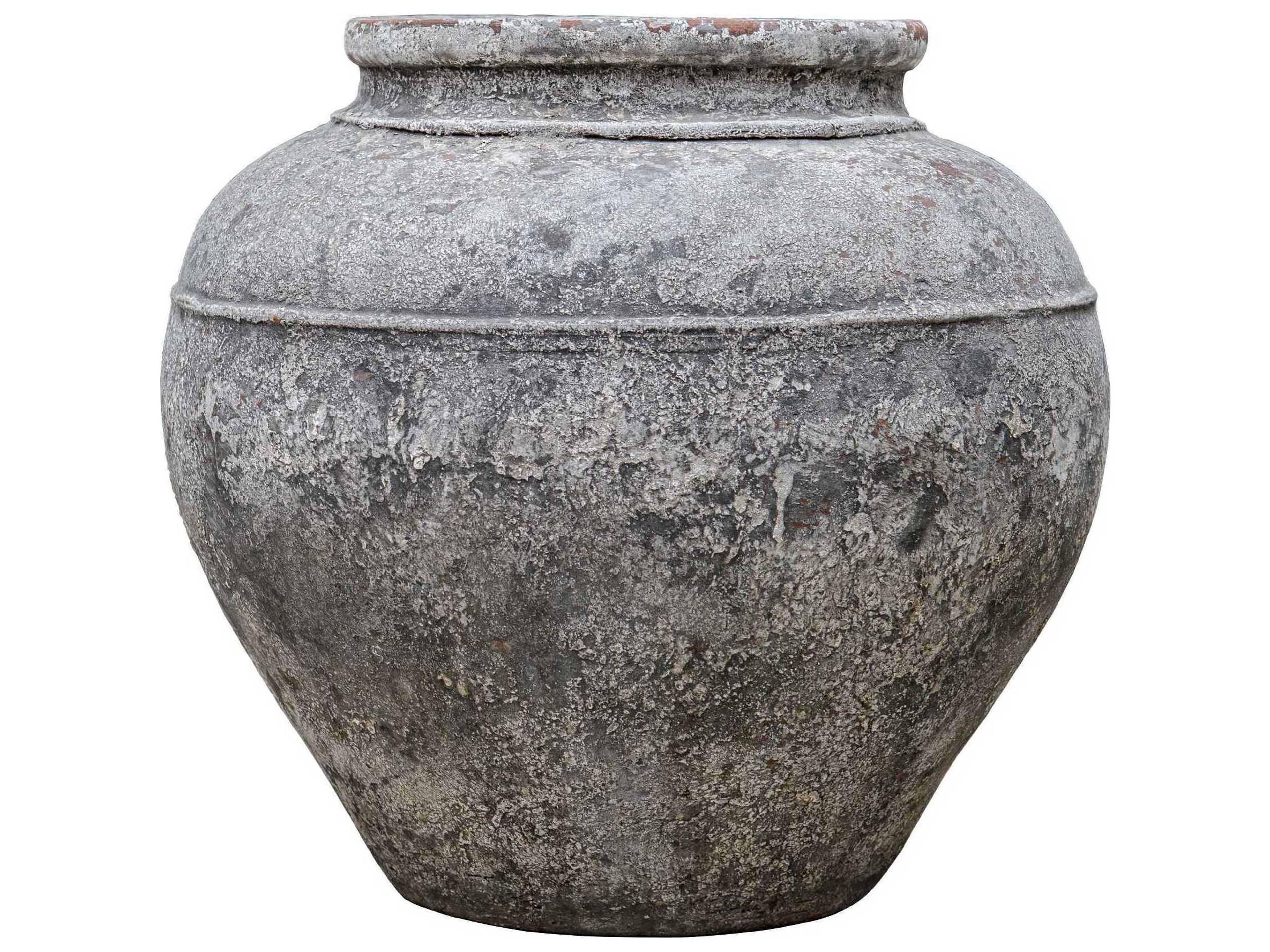 Uttermost Outdoor Echoes Of Time Concrete Outdoor Planter