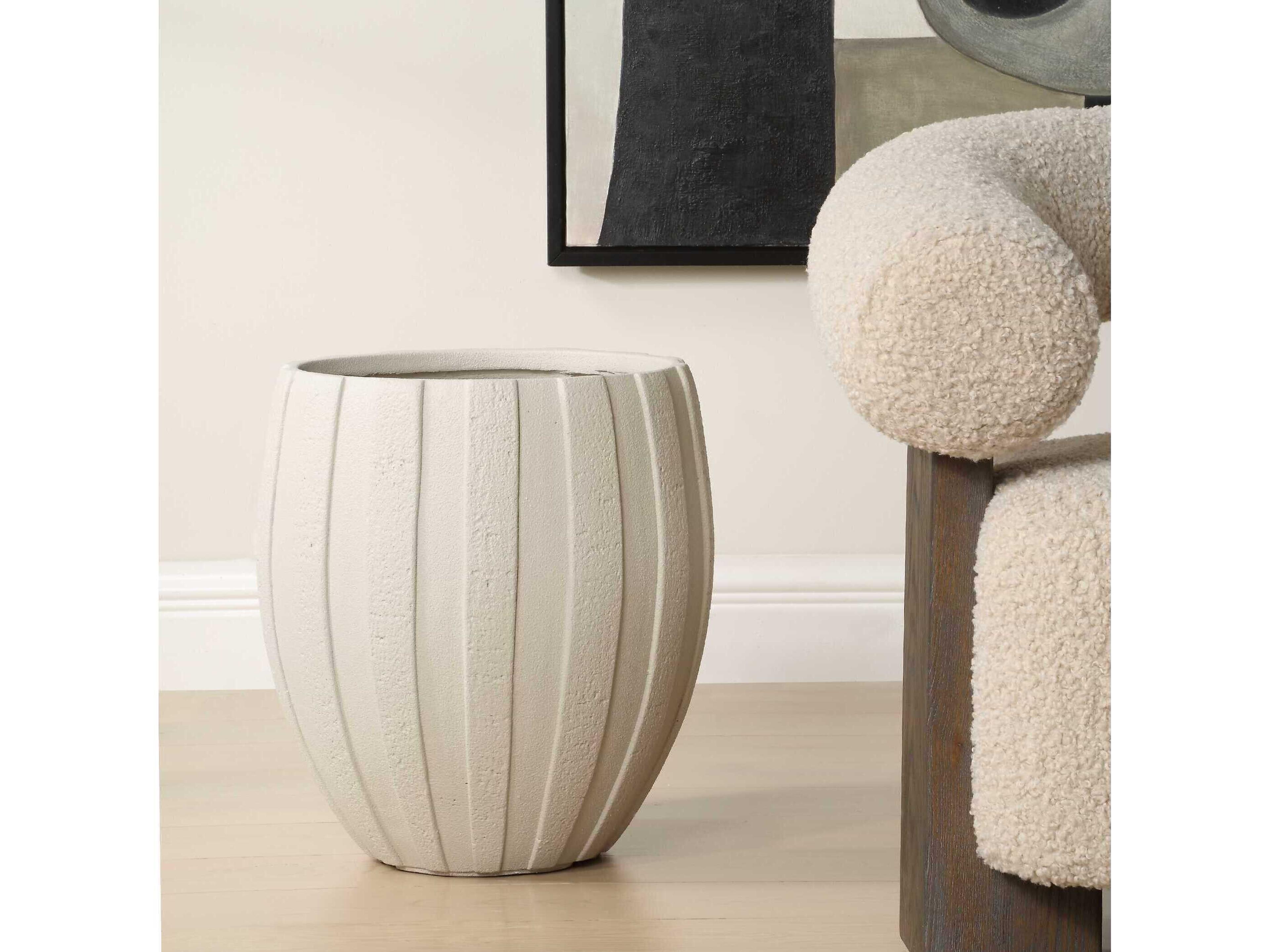 Uttermost Outdoor Ridgehaven Textured Outdoor Planter