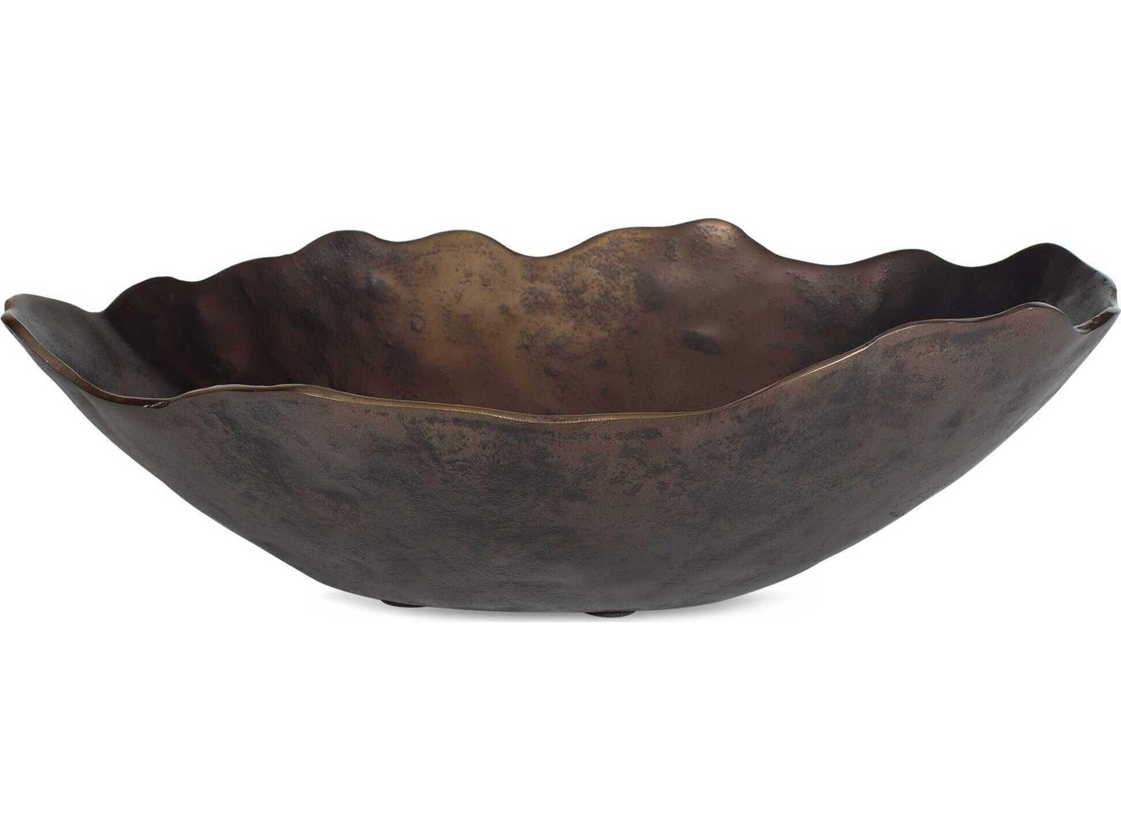 Obscura Bronze Outdoor Bowl