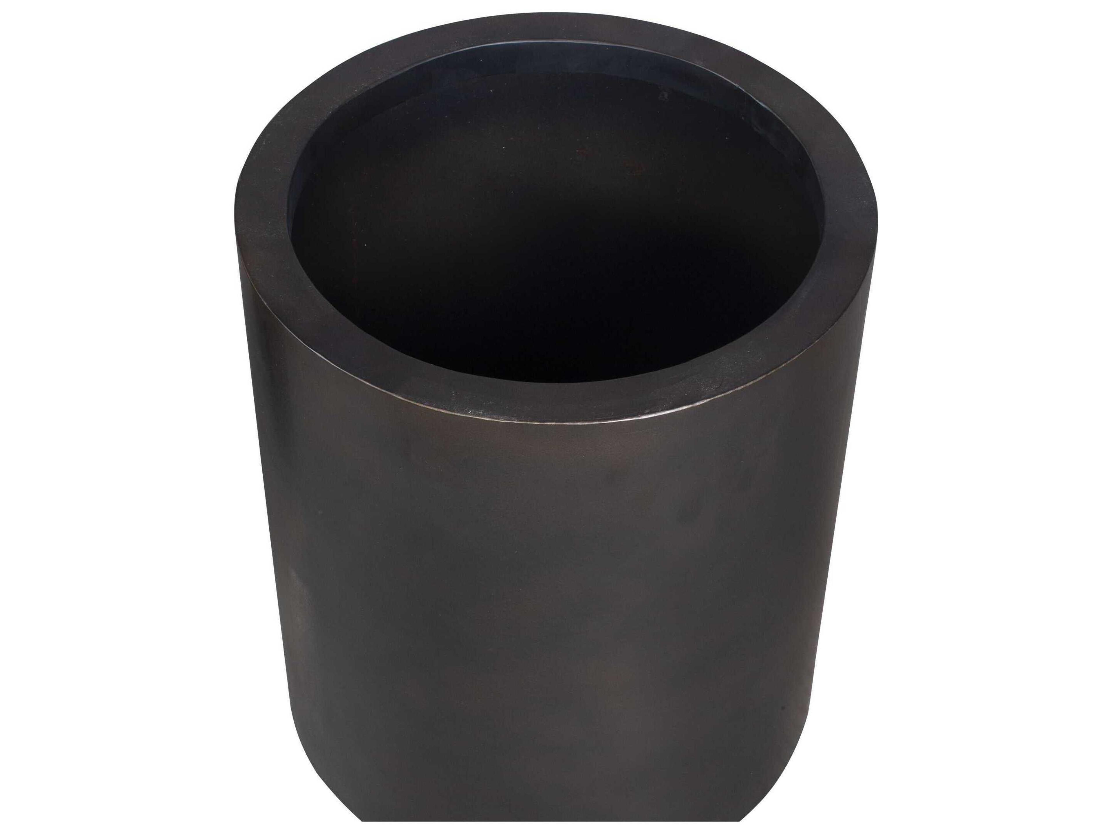 Uttermost Outdoor Volcan Matte Bronze Outdoor Planters Set of 2