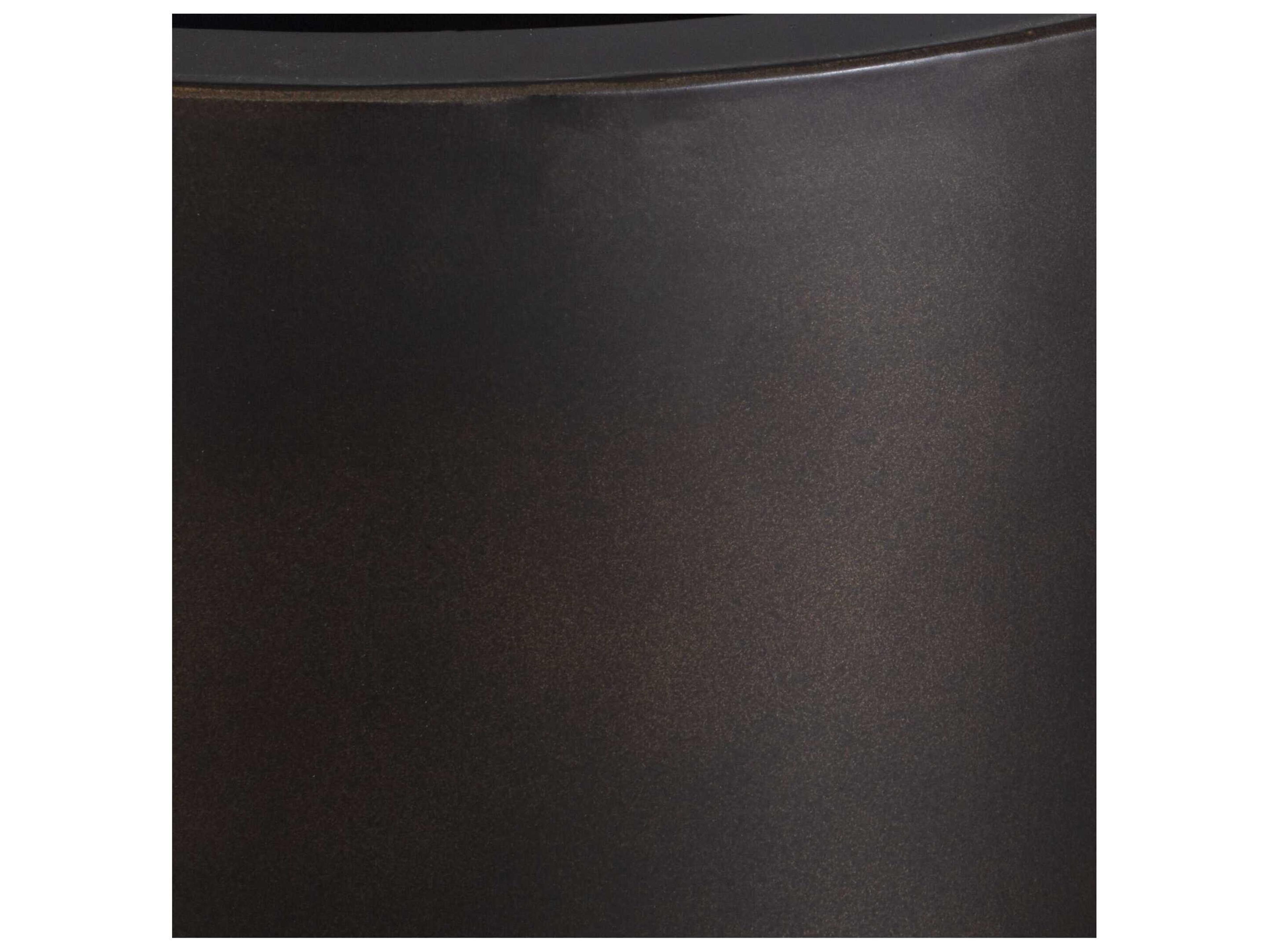 Uttermost Outdoor Volcan Matte Bronze Outdoor Planters Set of 2