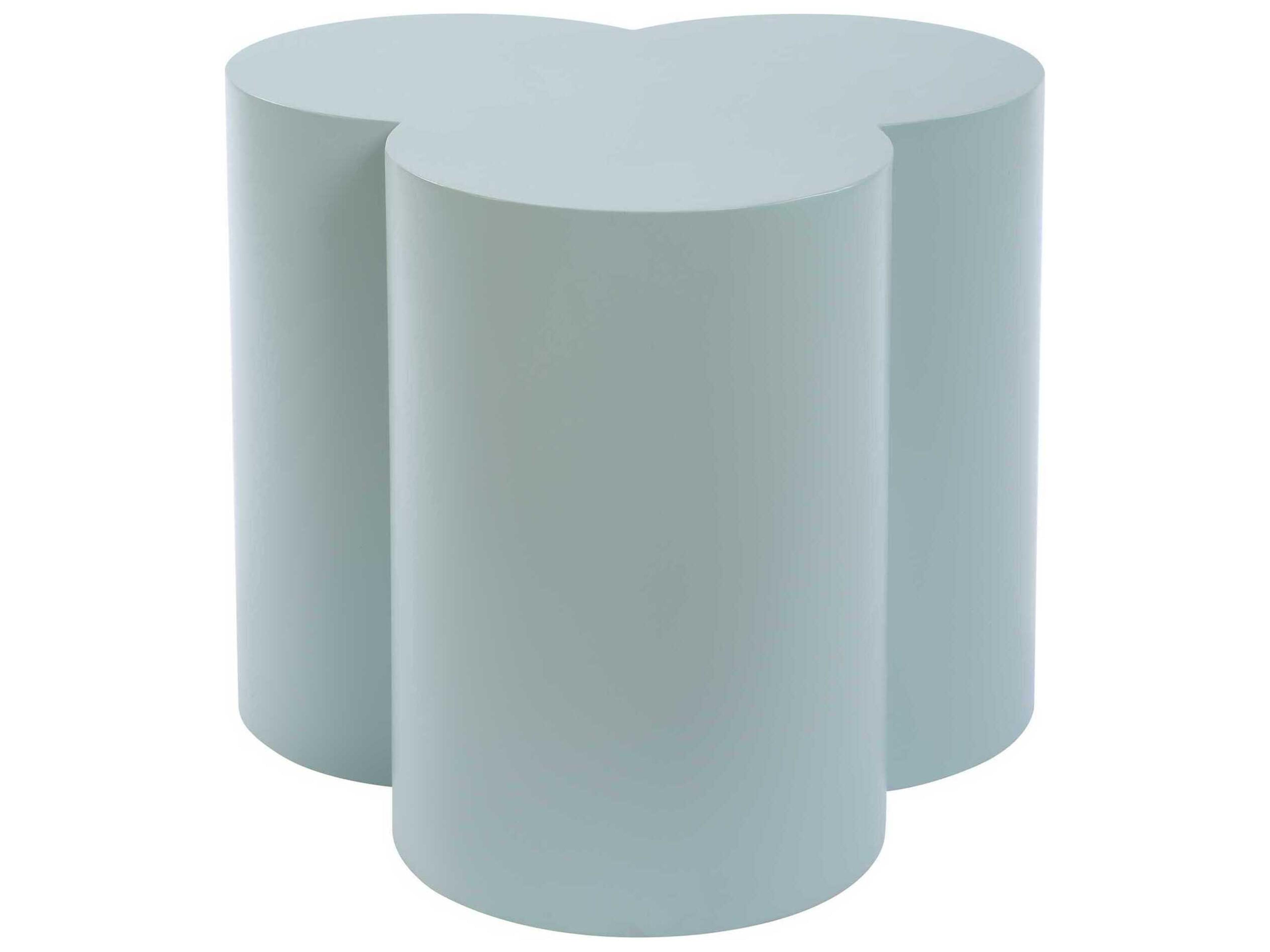 Uttermost Outdoor Beven Light Blue Metal End Table