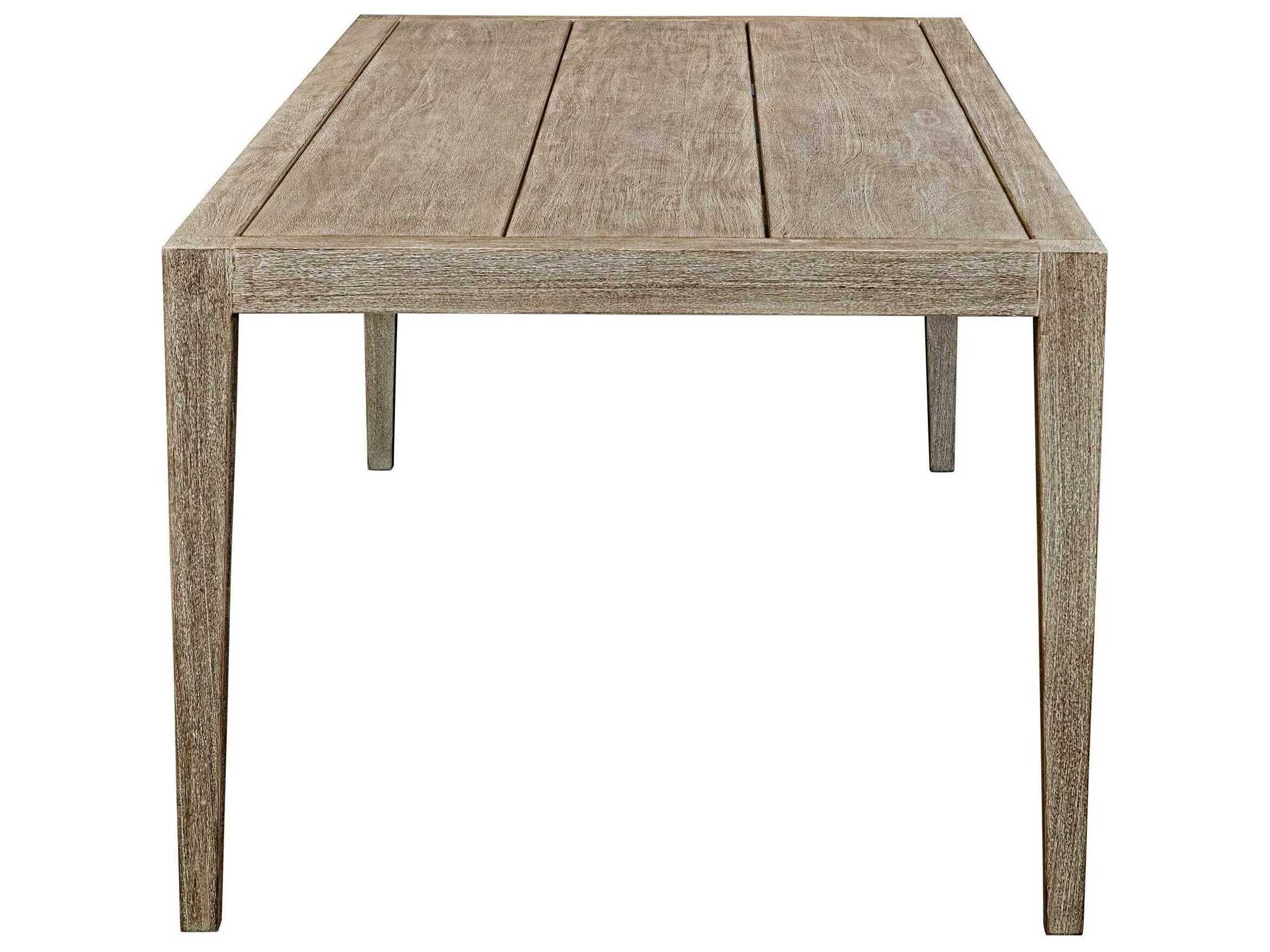 Uttermost Outdoor Kirkham Wheat Wood Rectangular Dining Table
