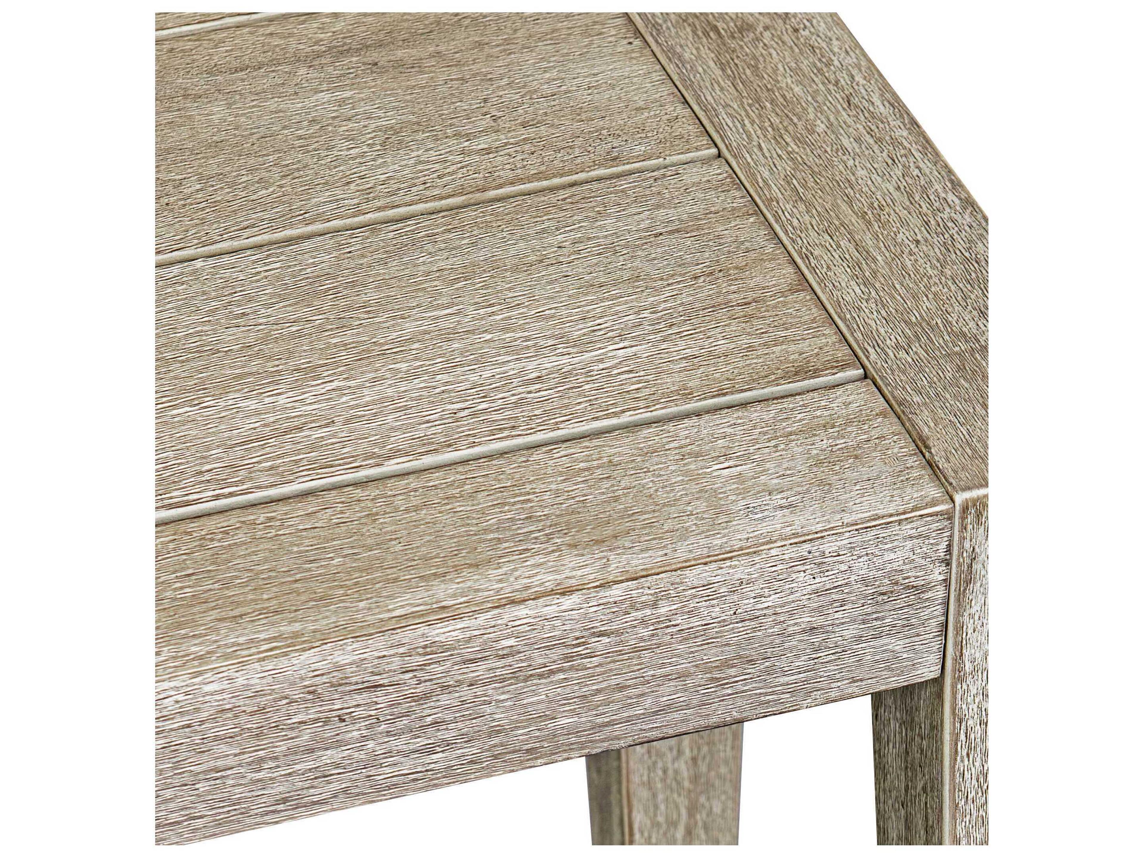 Uttermost Outdoor Kirkham Gray Wood Bench