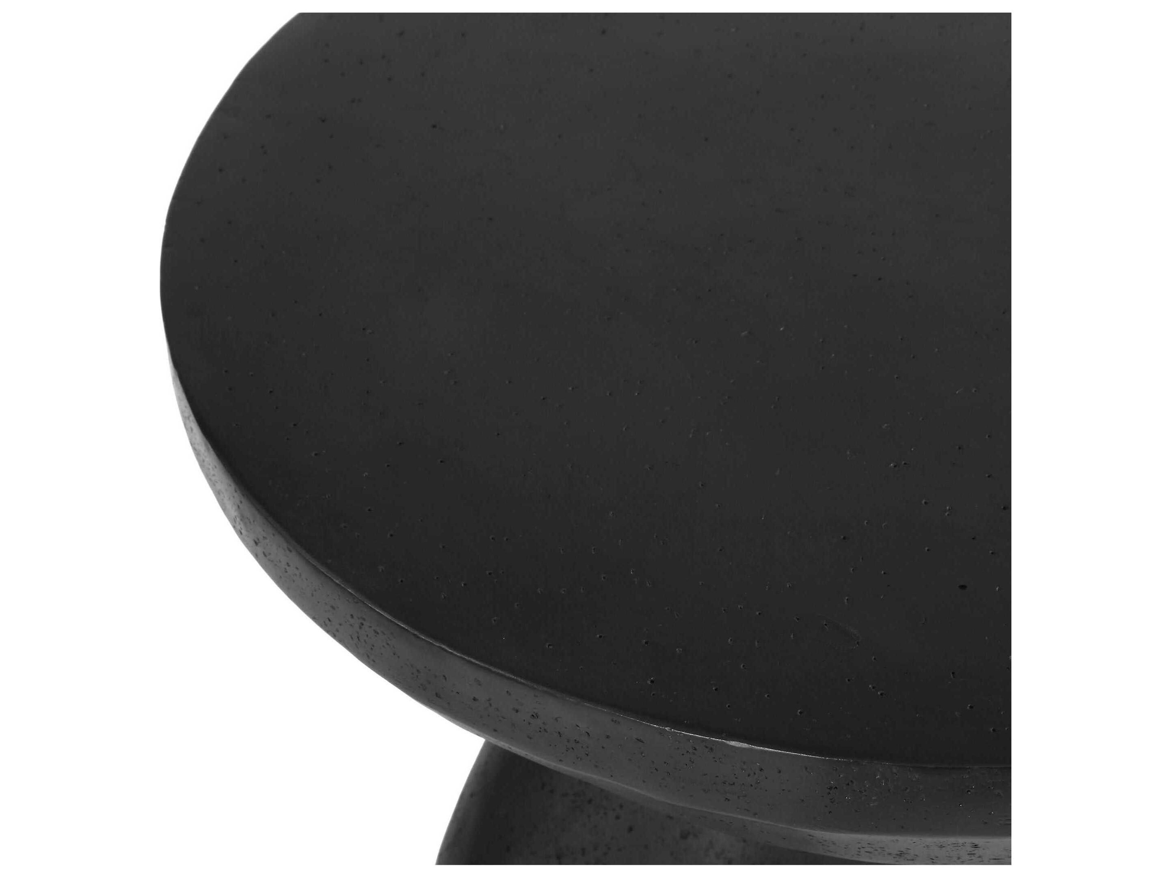 Uttermost Outdoor Veta Wood Round End Table