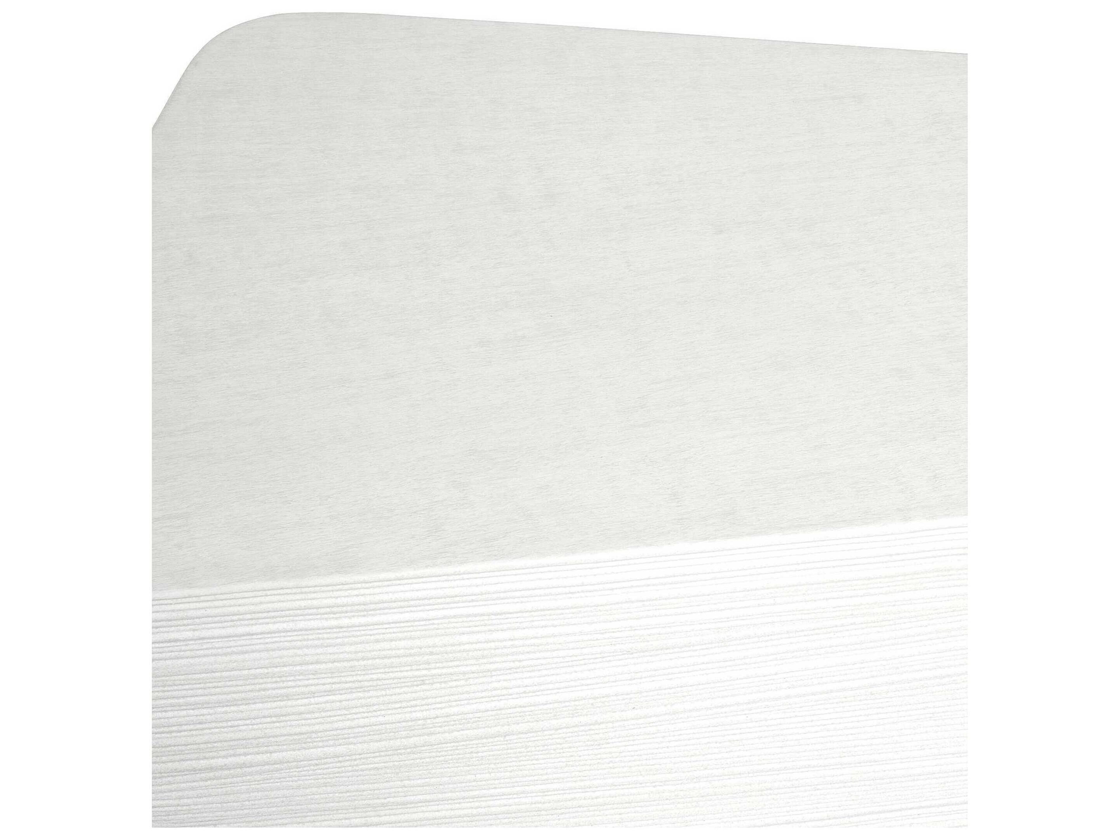 Uttermost Outdoor Saltwater White Concrete Coffee Table