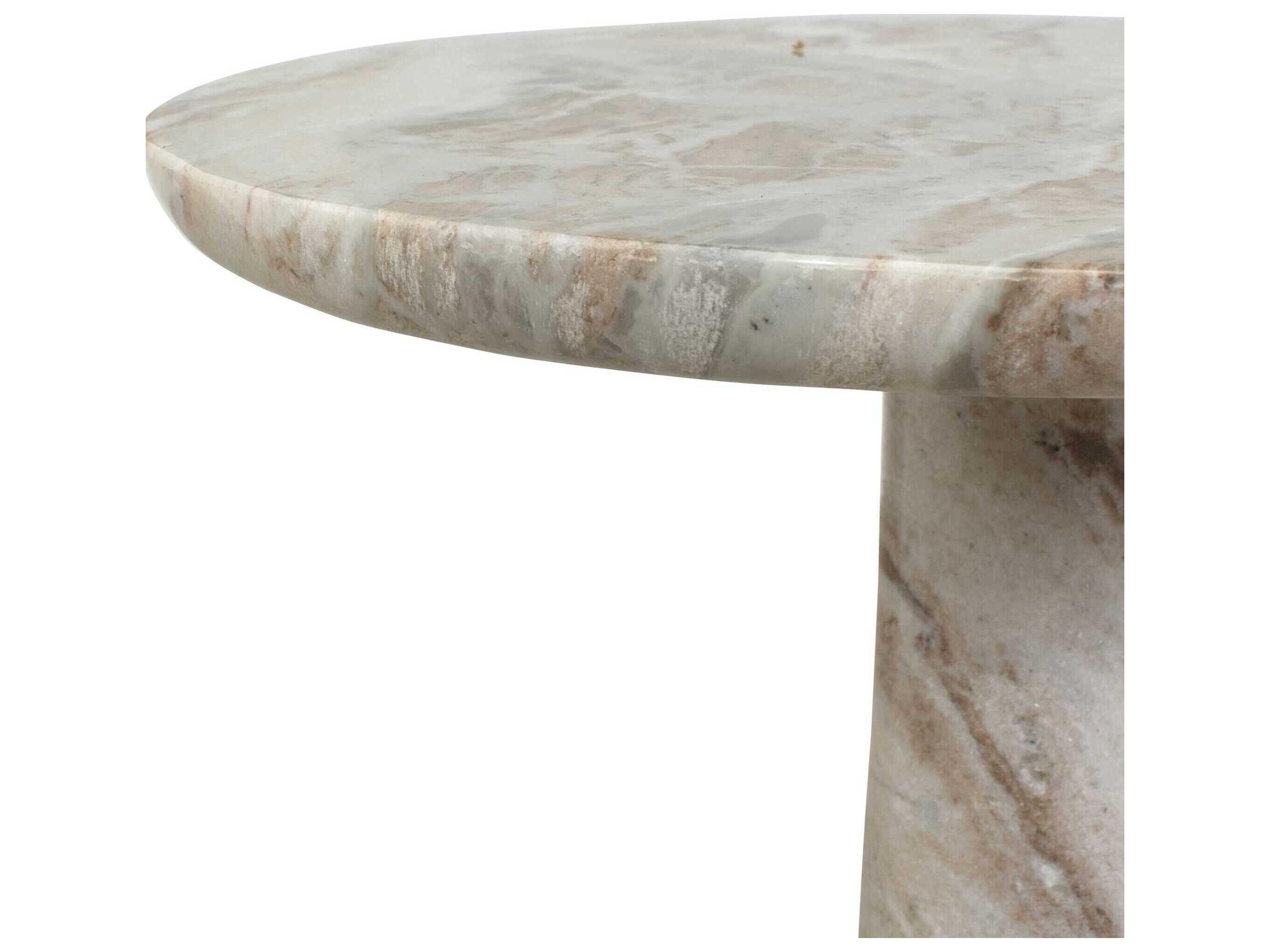 Uttermost Outdoor Shura Stone Round End Table