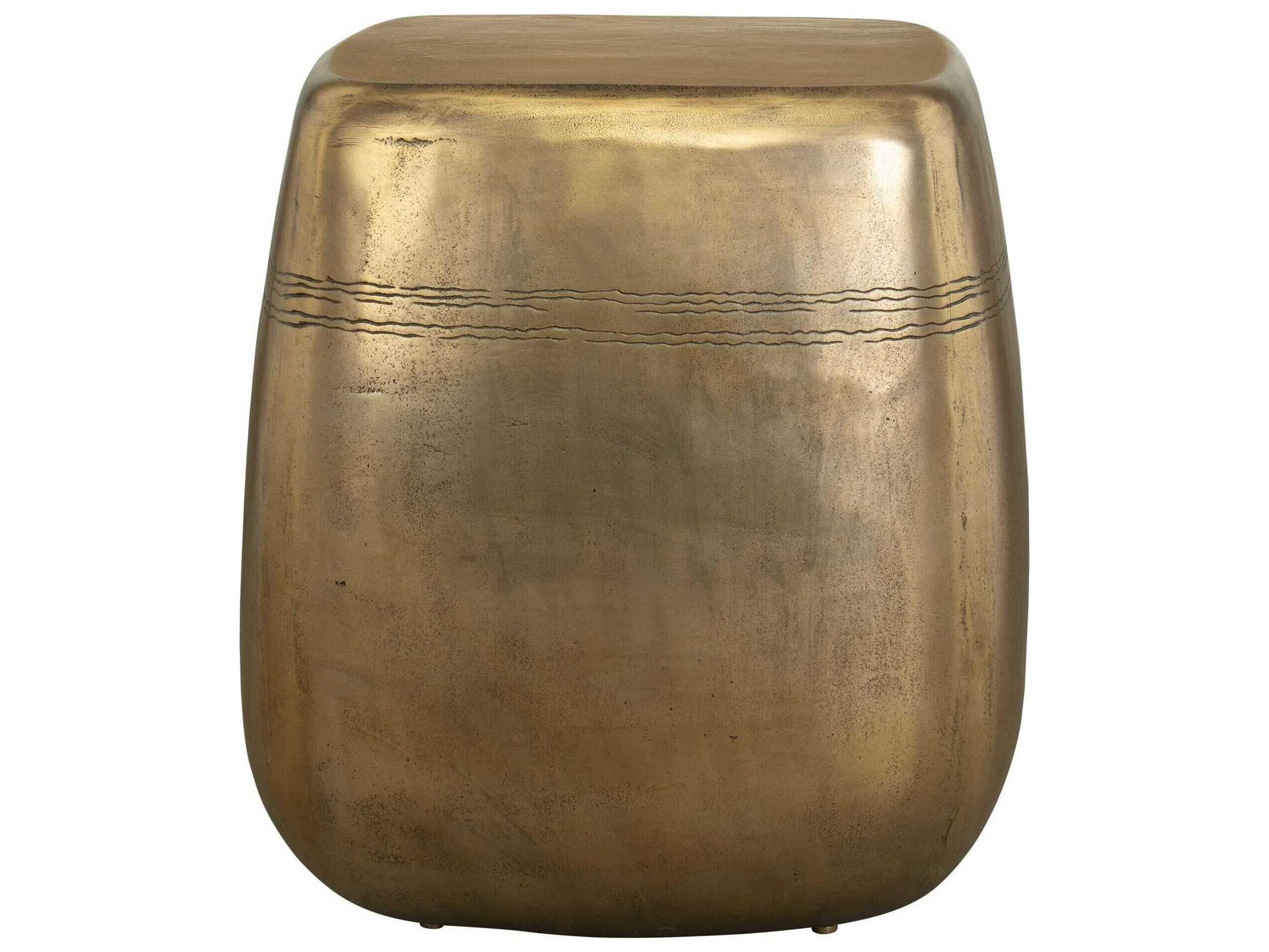 Uttermost Outdoor Saguaro Metal Square End Table