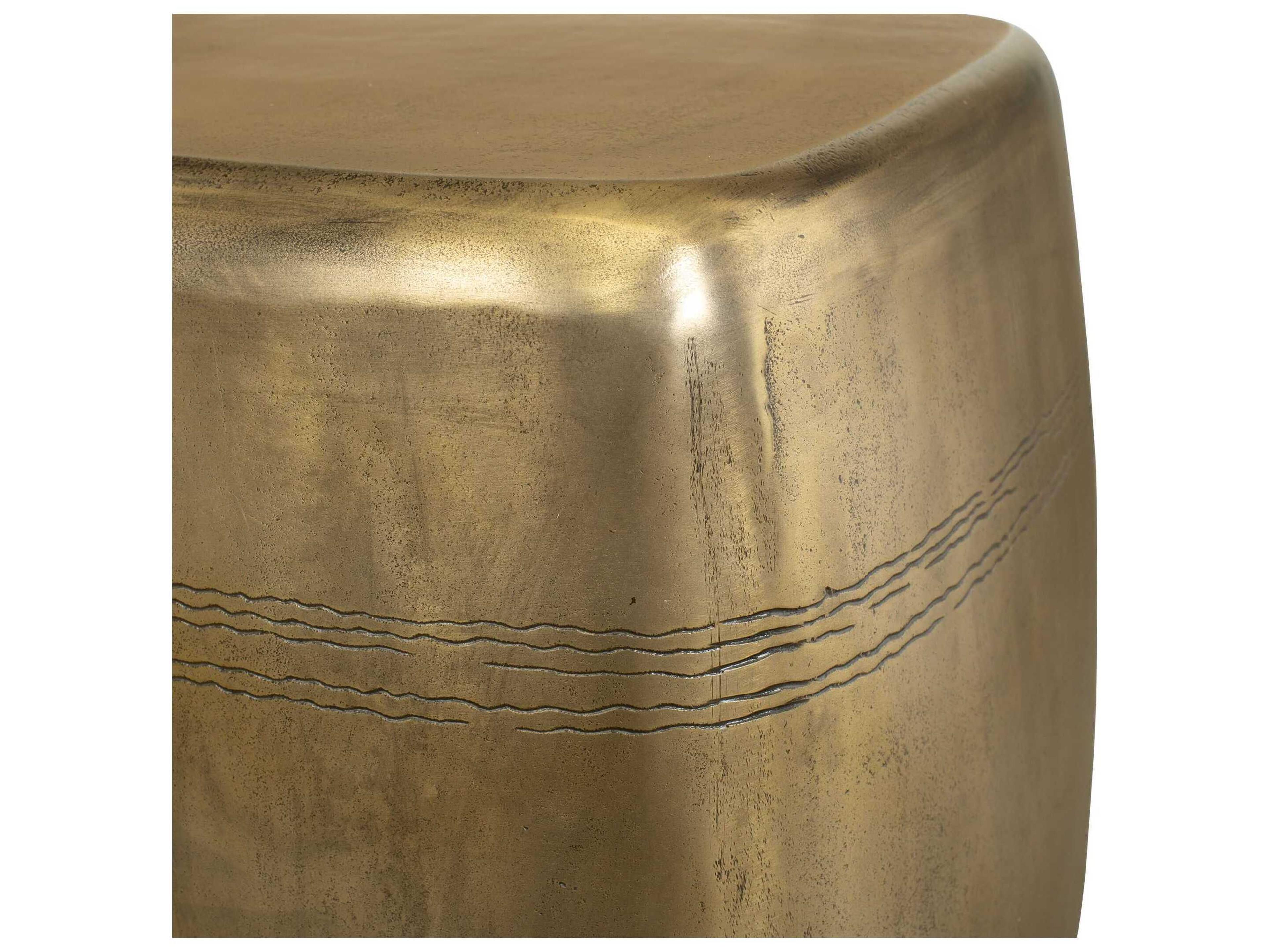 Uttermost Outdoor Saguaro Metal Square End Table