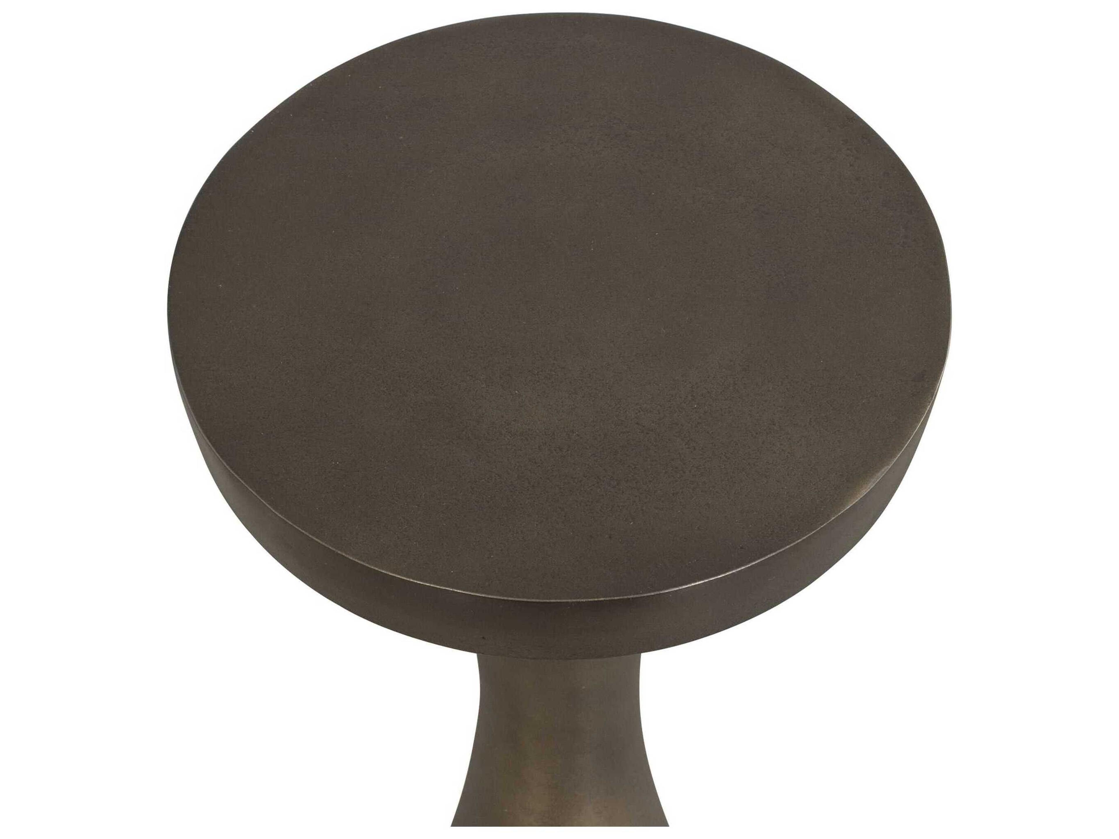 Uttermost Outdoor Miko Metal Round End Table