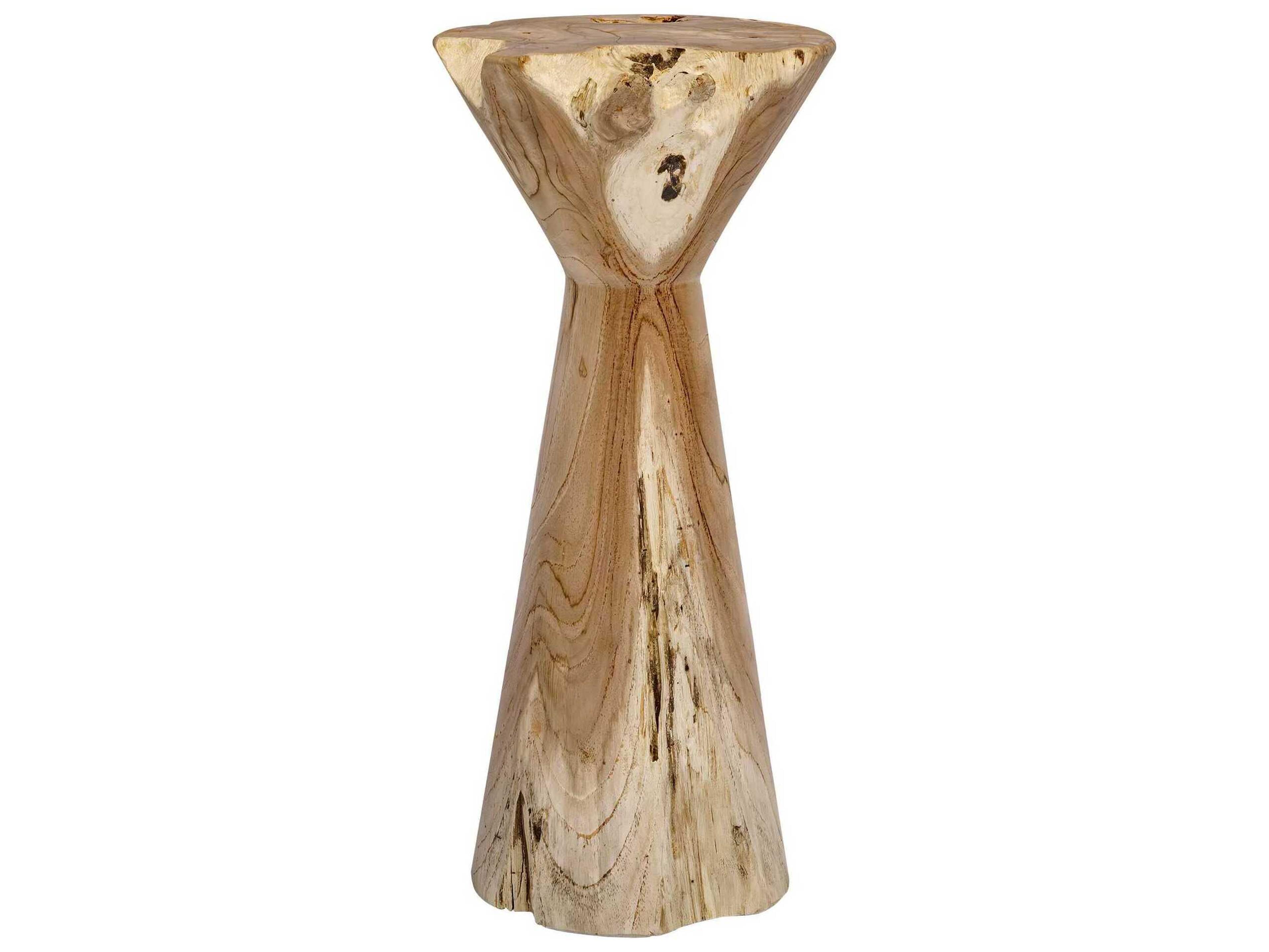 Uttermost Outdoor Coastwood Wood Round End Table