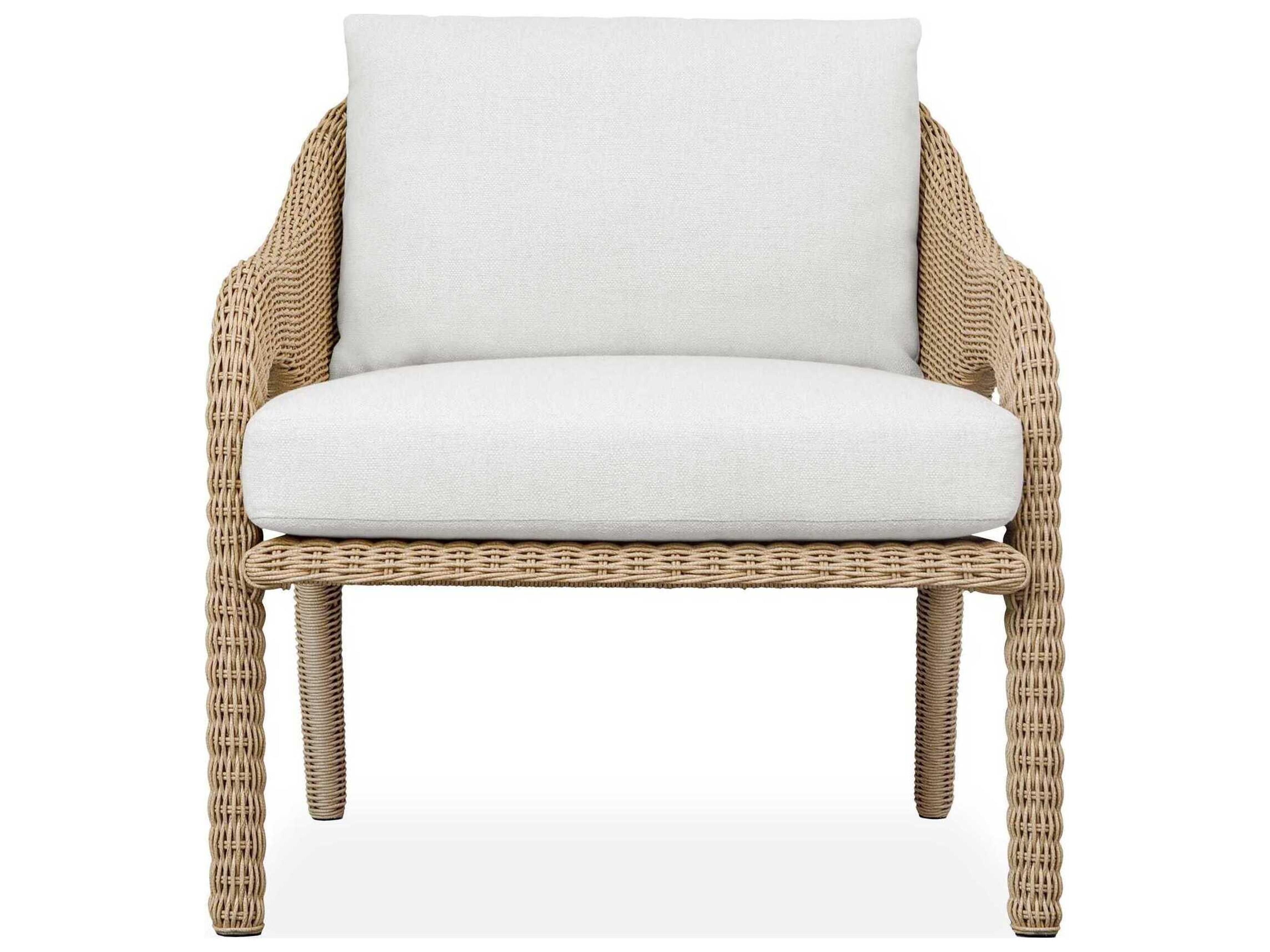Uttermost Outdoor Kavali Wicker Cushion Lounge Chair