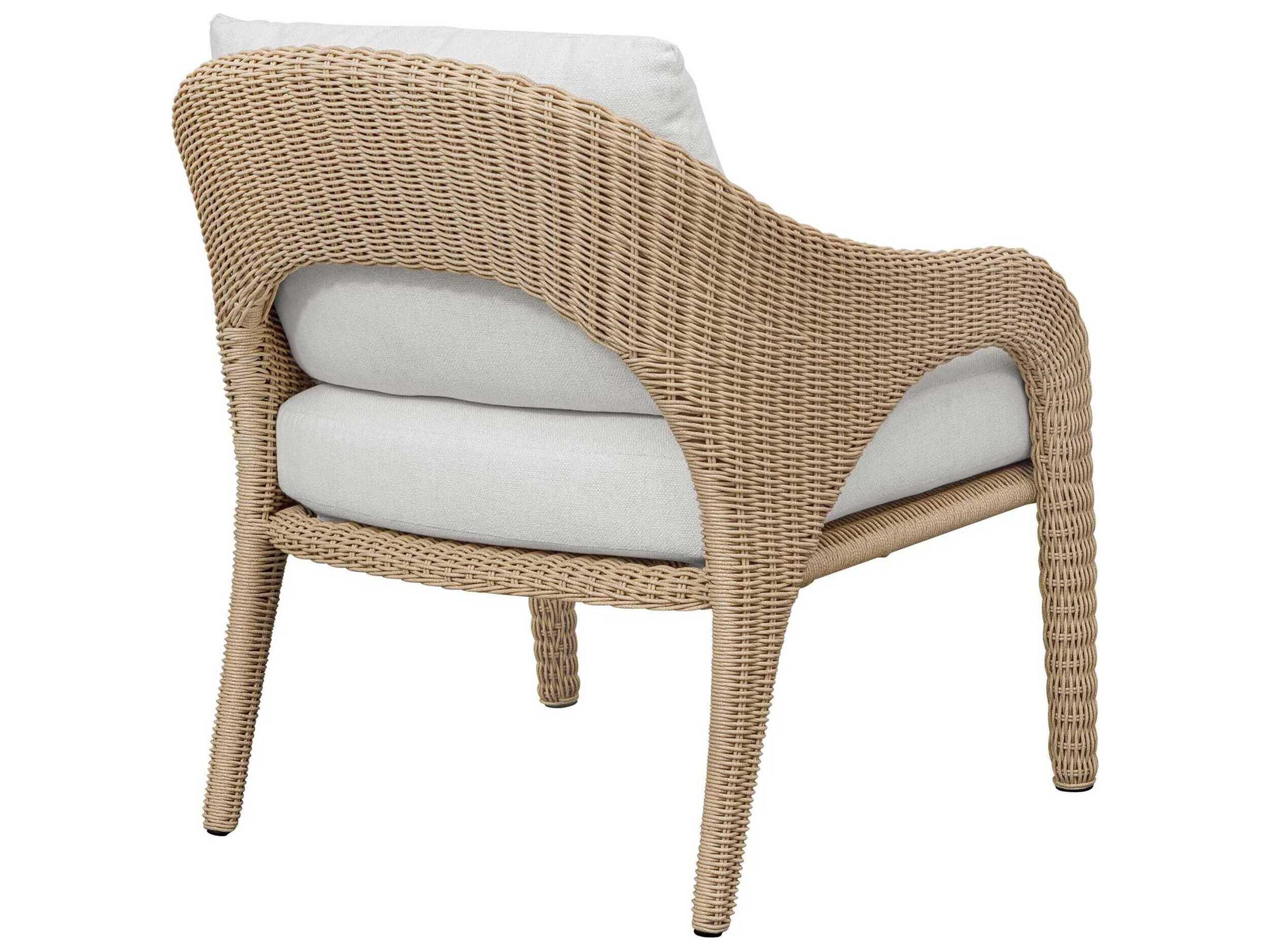 Uttermost Outdoor Kavali Wicker Cushion Lounge Chair