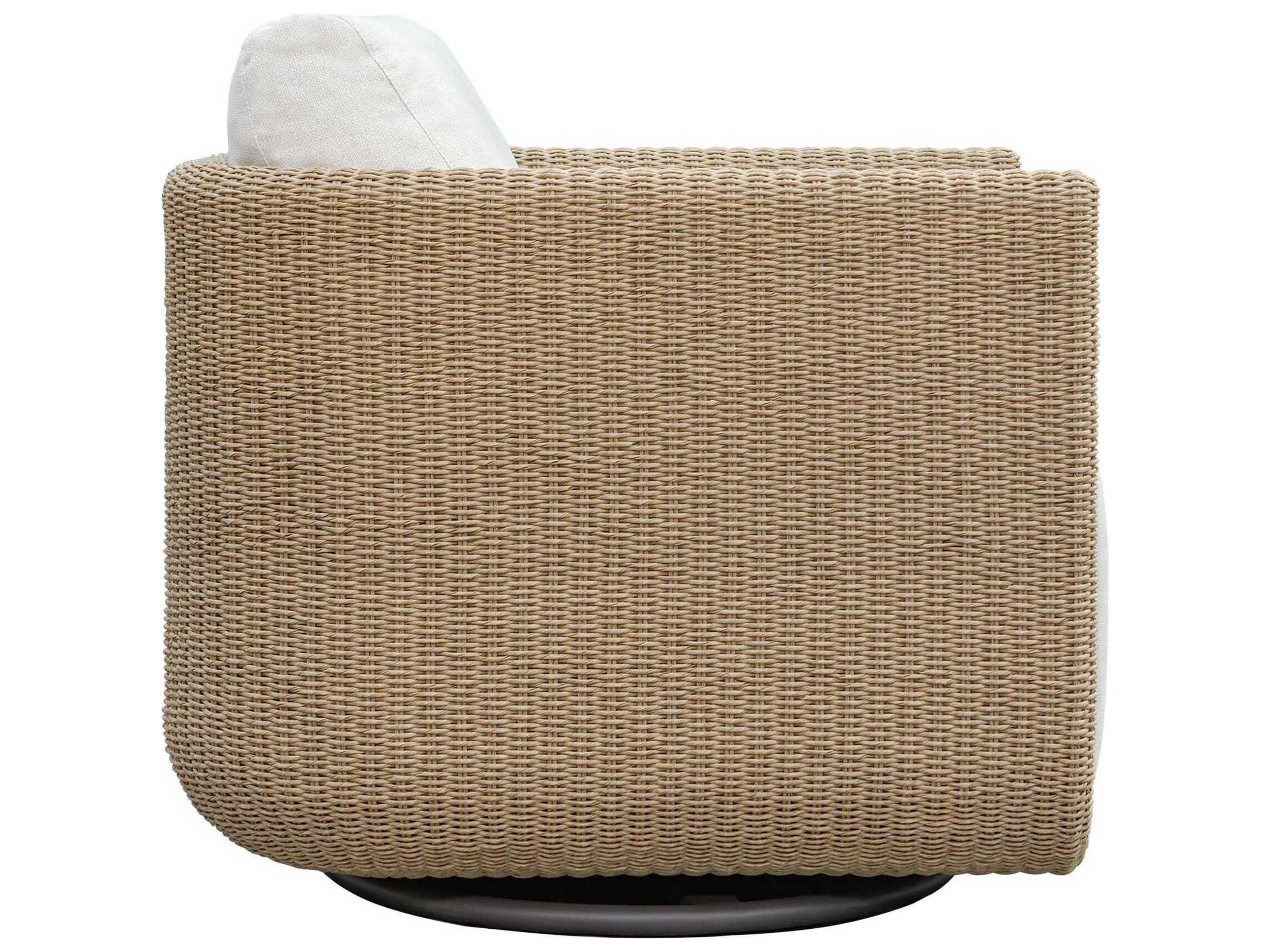 Uttermost Outdoor Santorini Wicker Cushion Lounge Chair